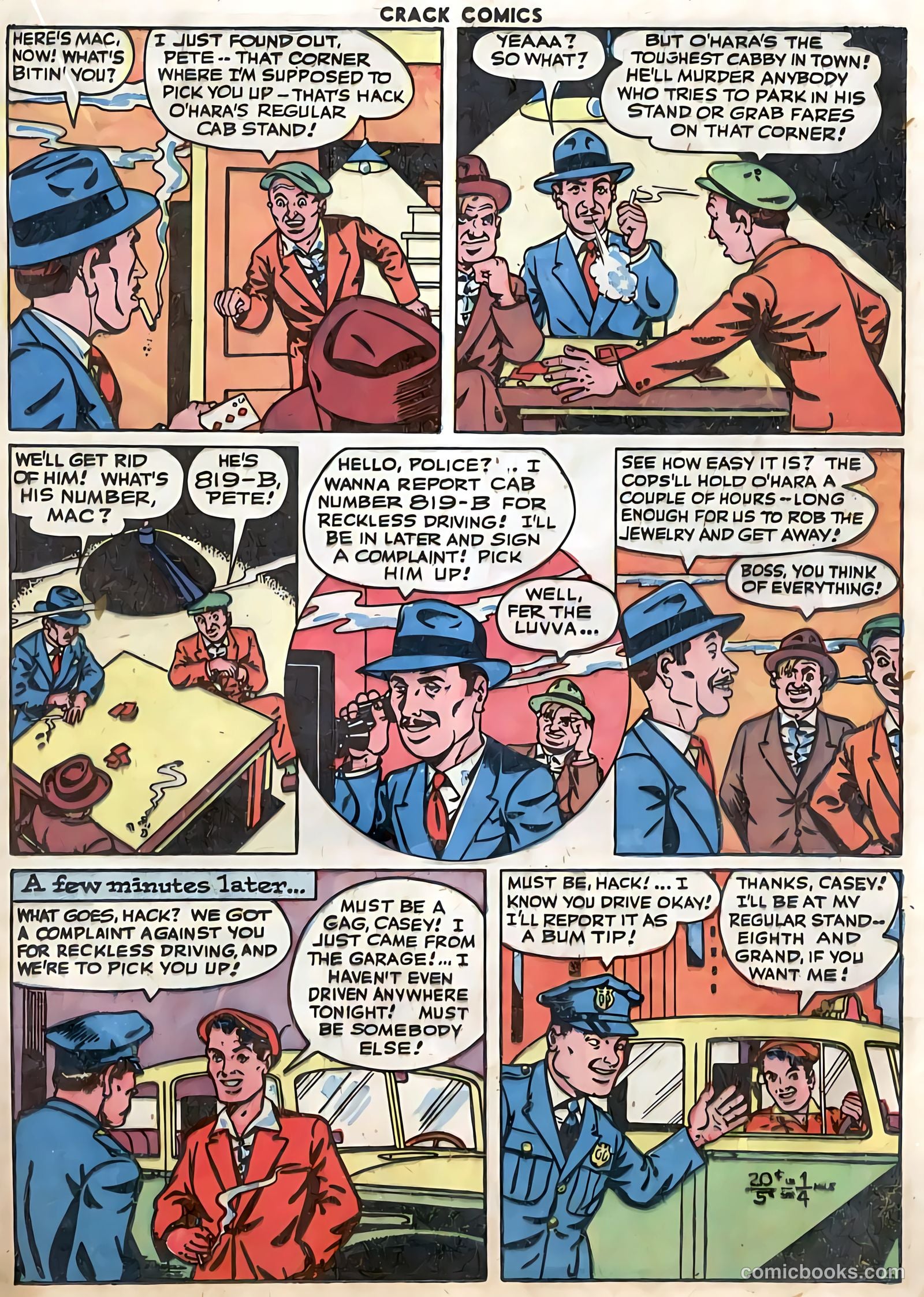 Crack Comics #40 (1945) — page 25