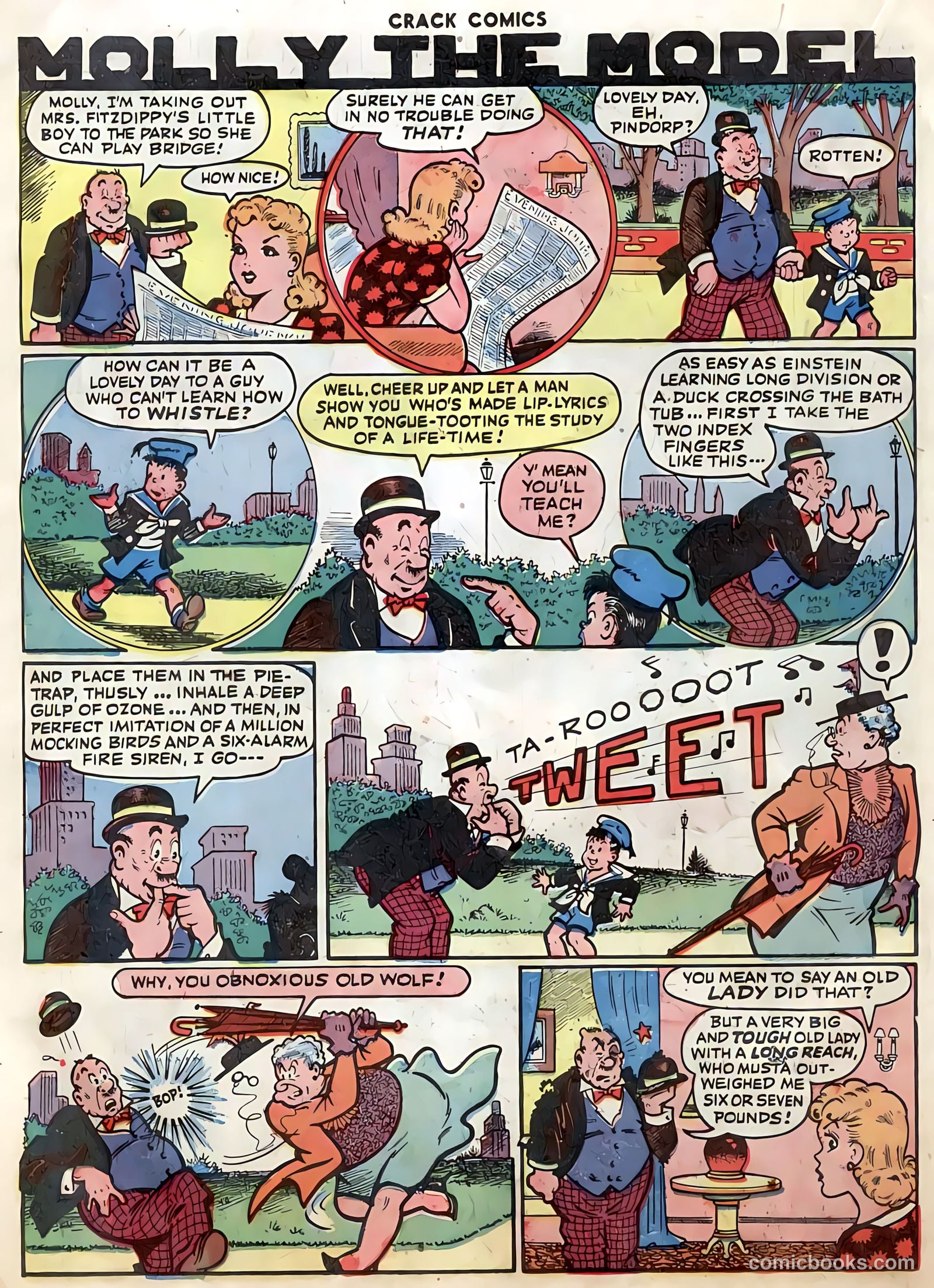 Crack Comics #40 (1945) — page 32