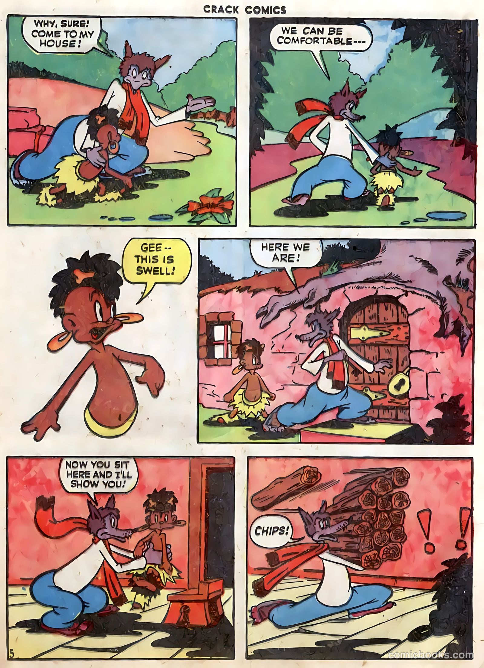 Crack Comics #40 (1945) — page 37