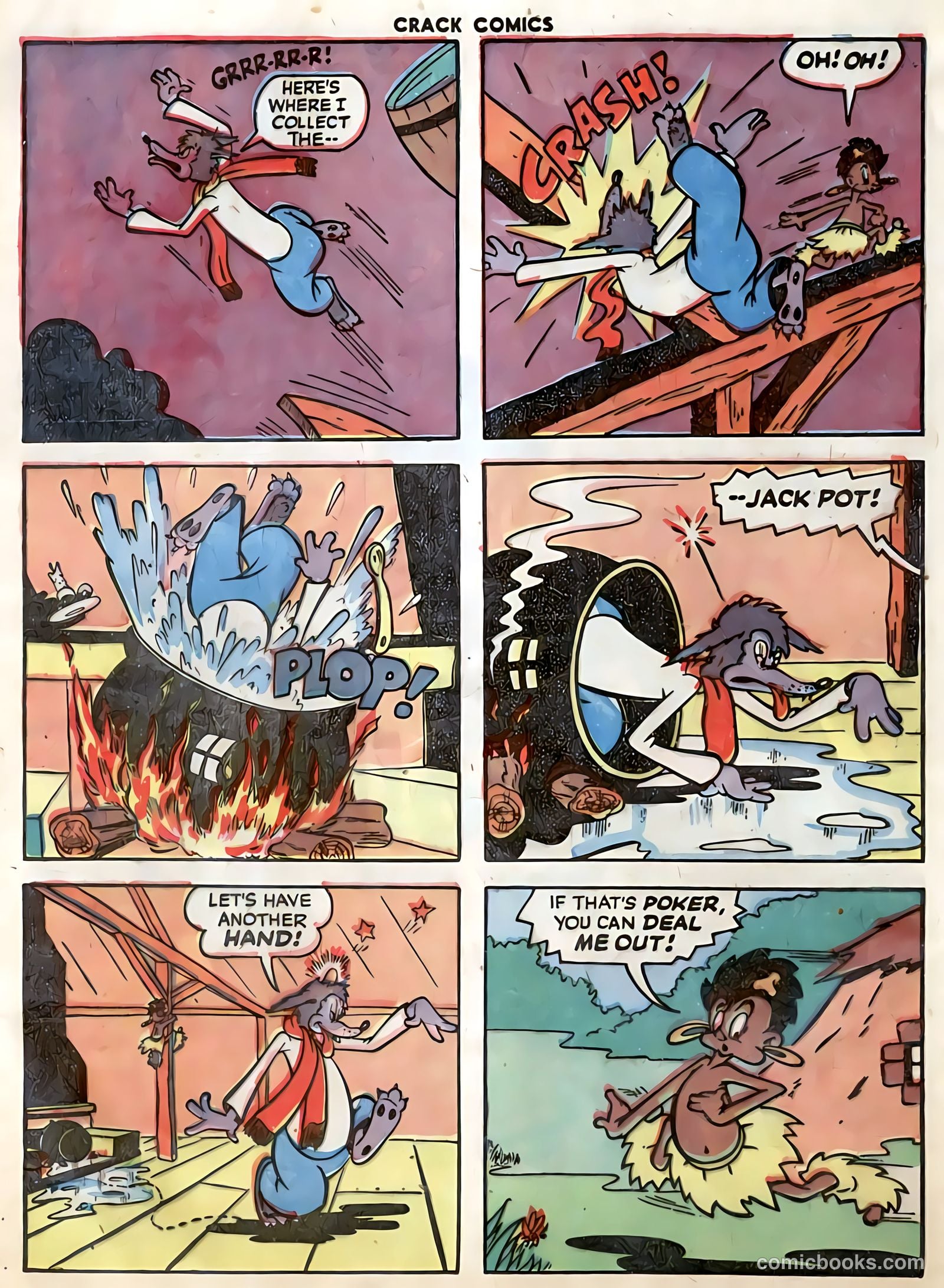 Crack Comics #40 (1945) — page 40