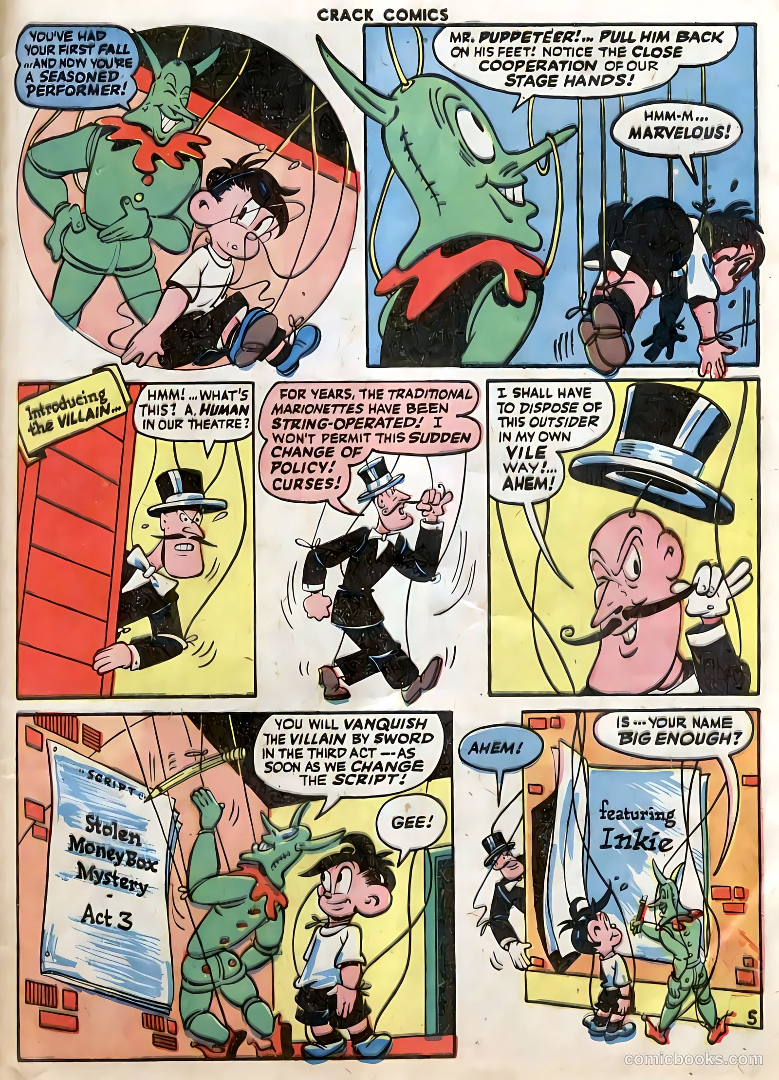 Crack Comics #40 (1945) — page 55