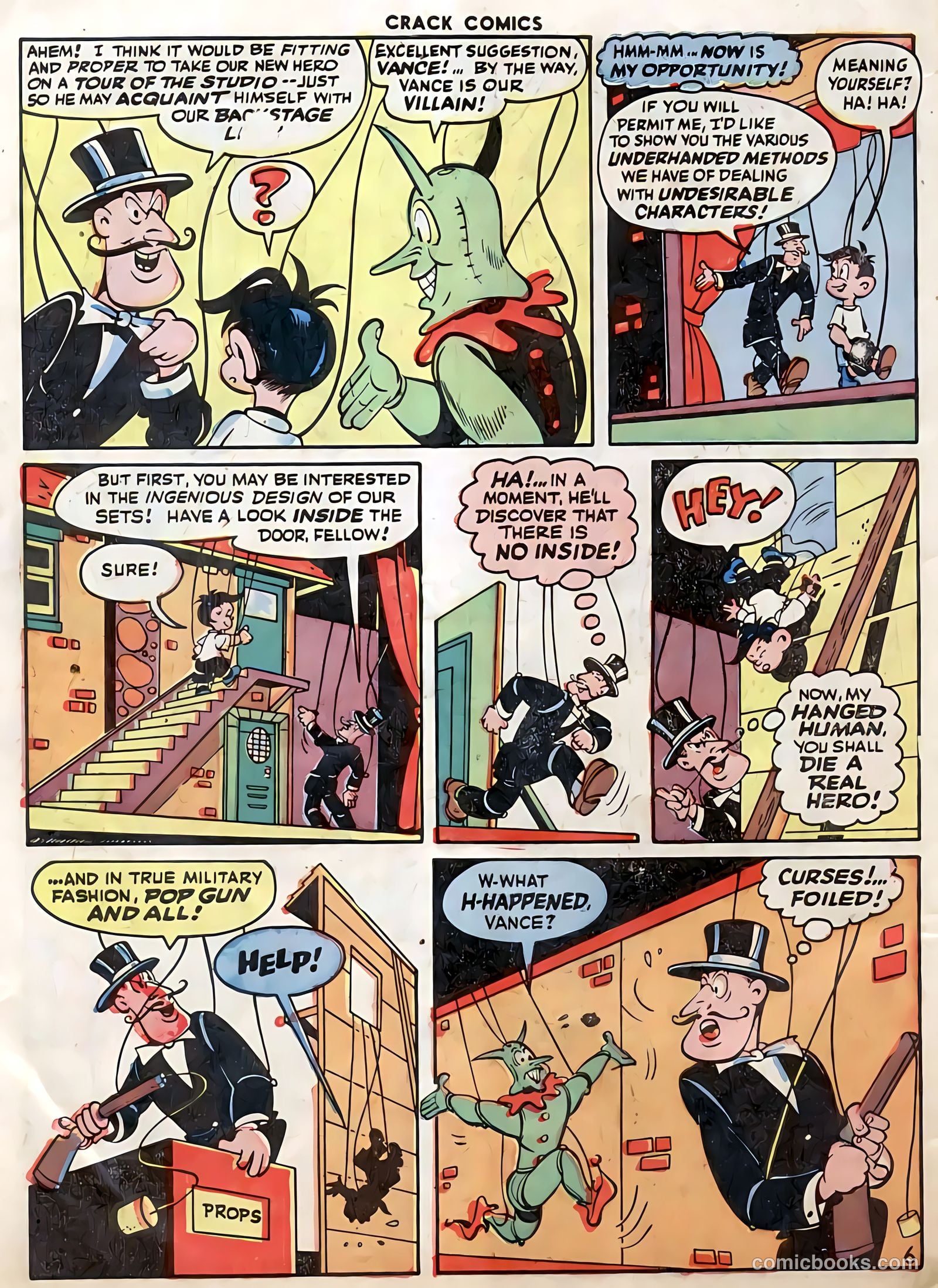 Crack Comics #40 (1945) — page 56