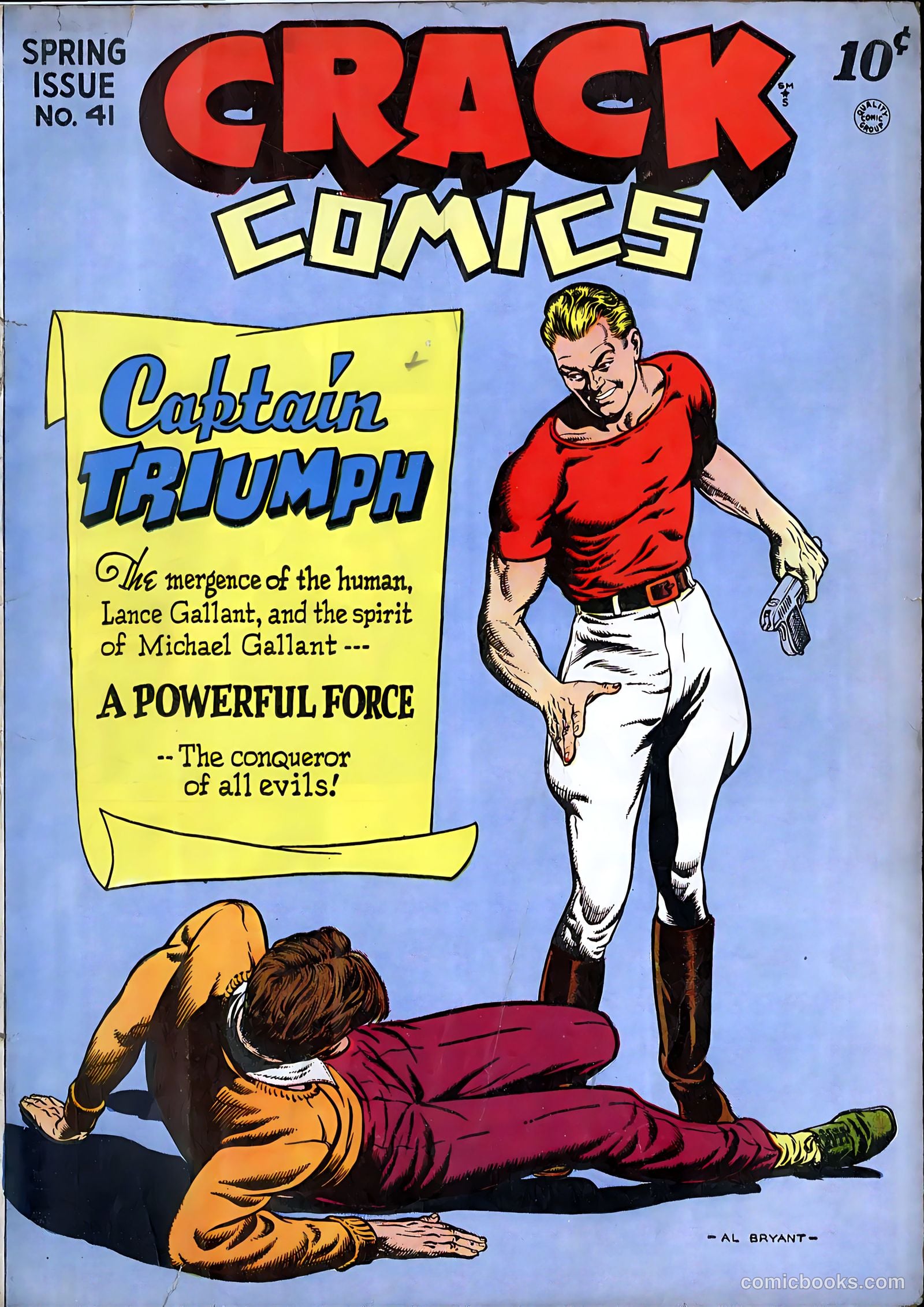 Crack Comics #41 (1946) — page 1
