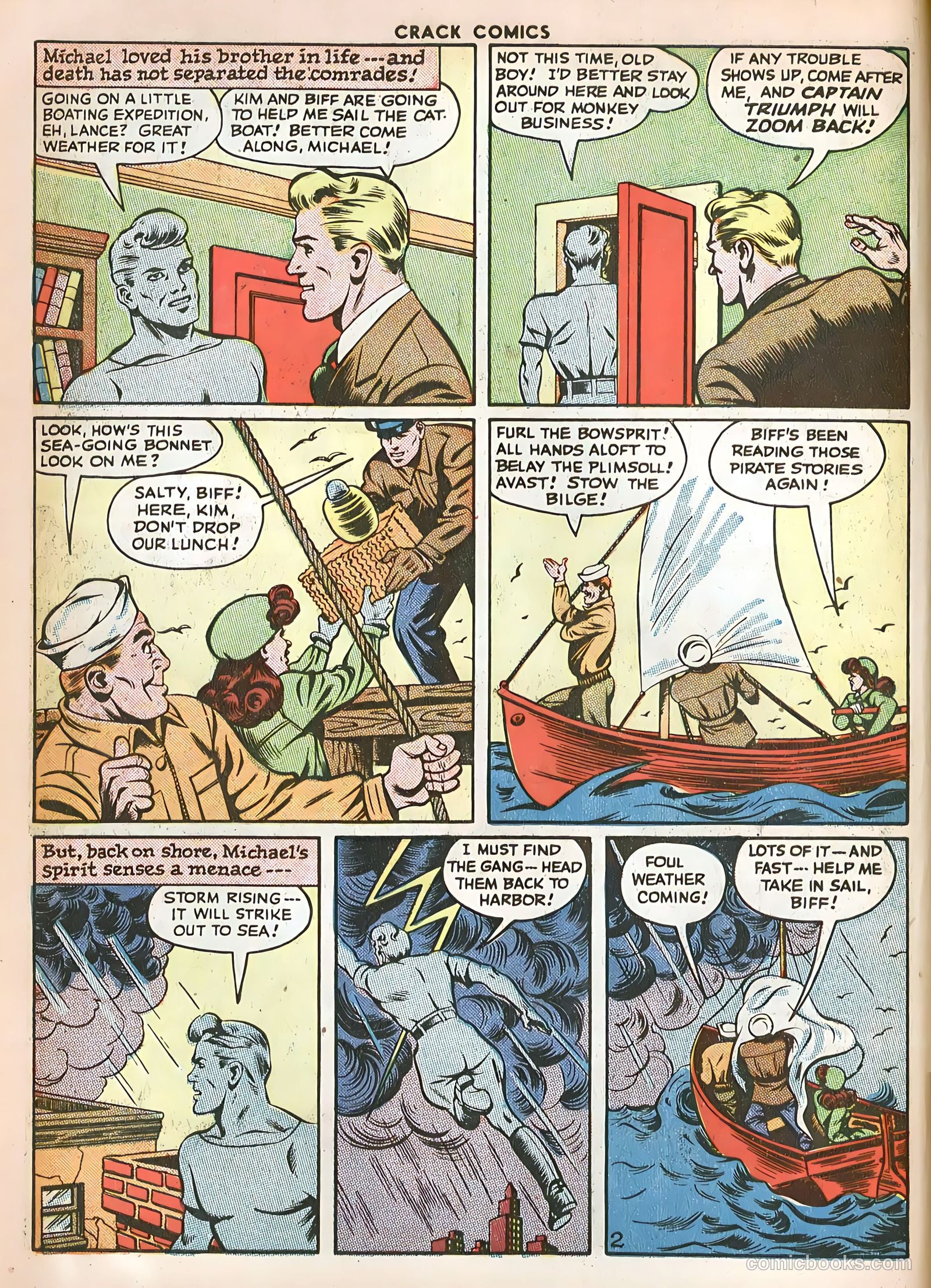 Crack Comics #41 (1946) — page 4