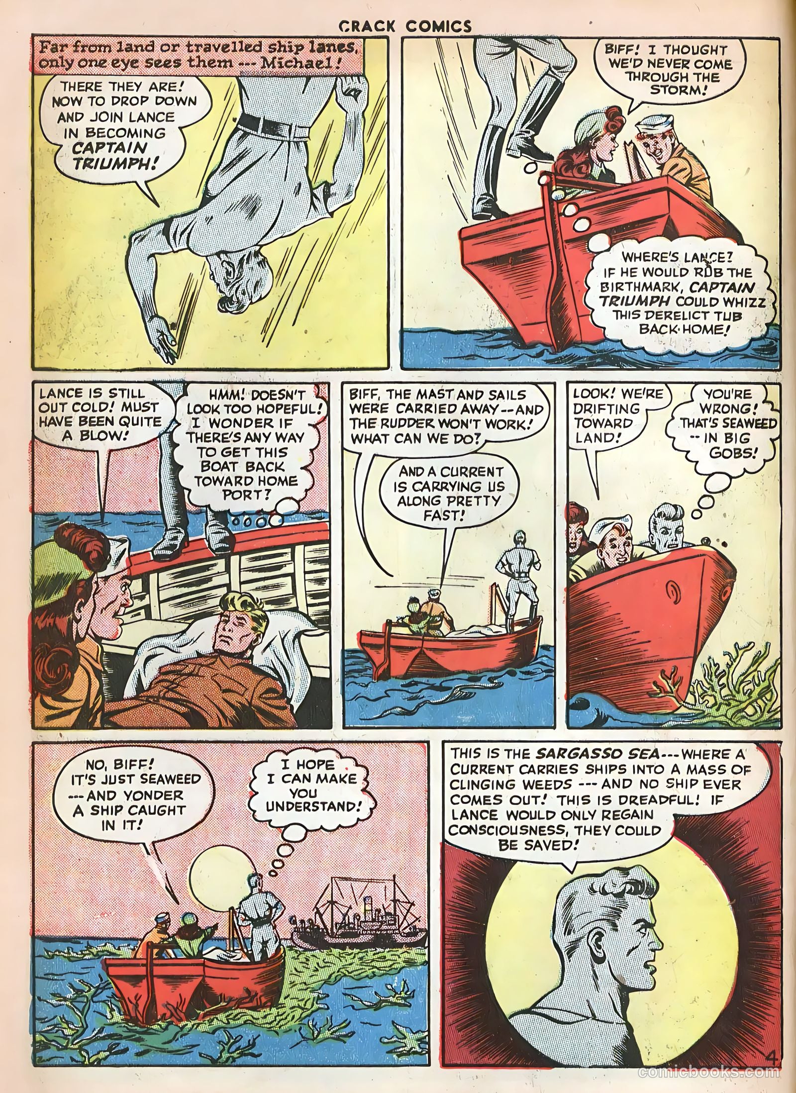 Crack Comics #41 (1946) — page 6