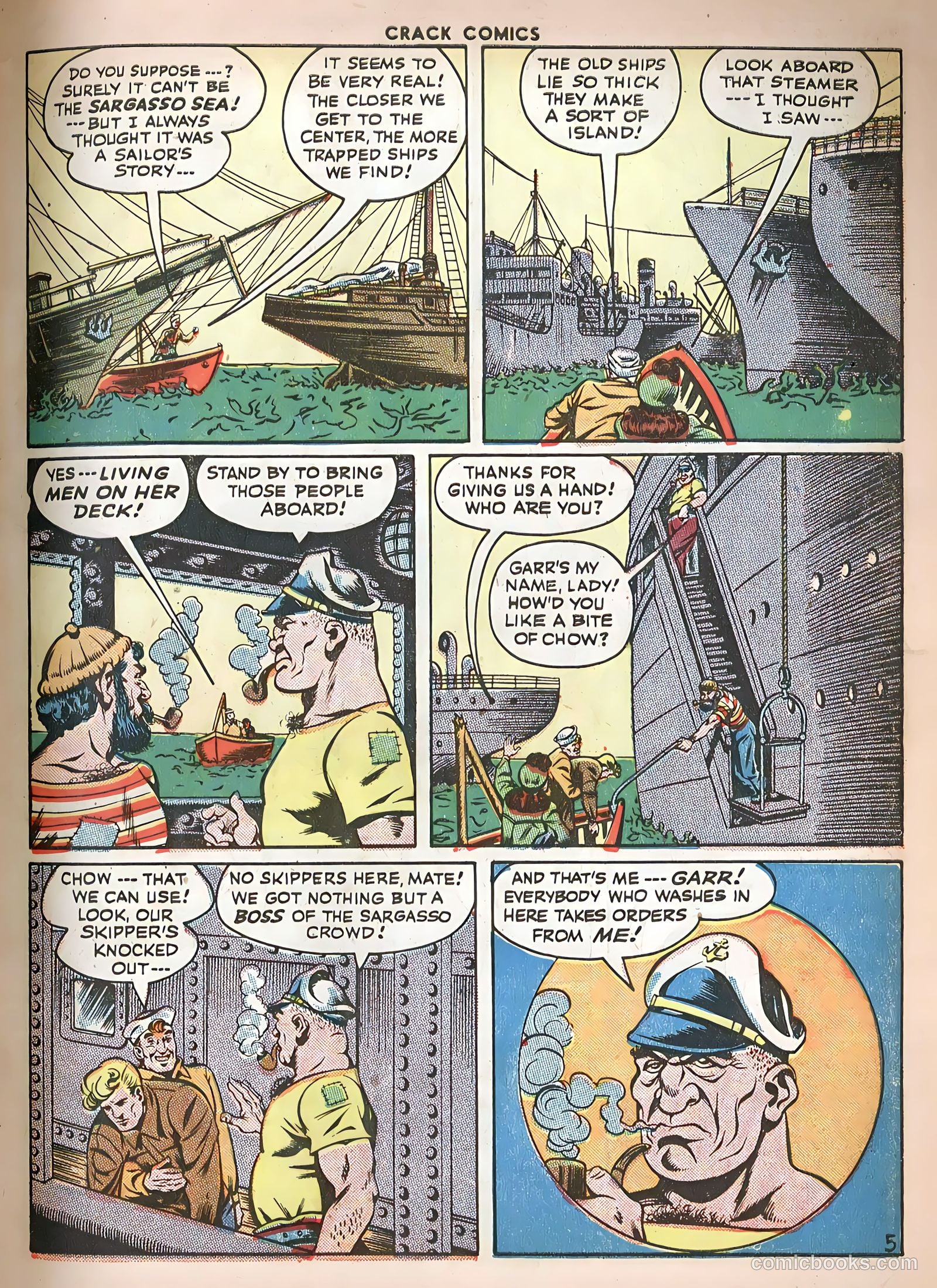 Crack Comics #41 (1946) — page 7