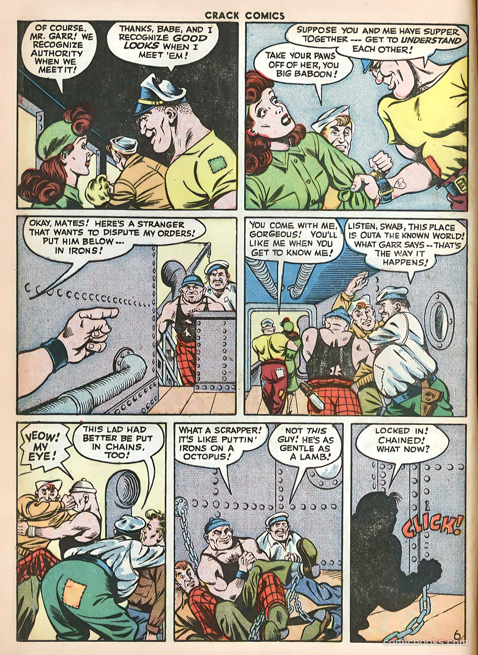 Crack Comics #41 (1946) — page 8