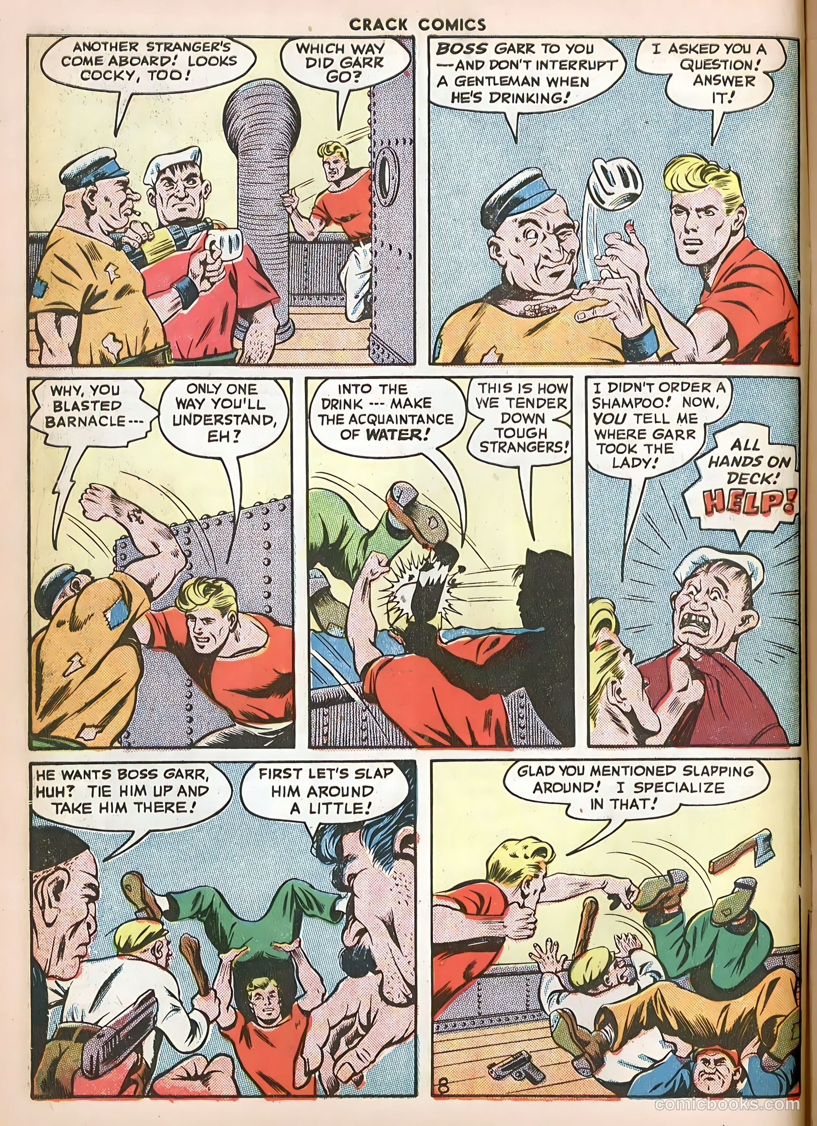 Crack Comics #41 (1946) — page 10