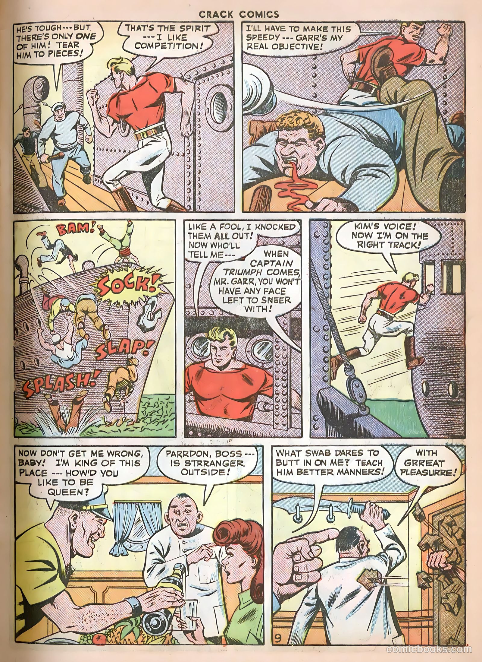 Crack Comics #41 (1946) — page 11