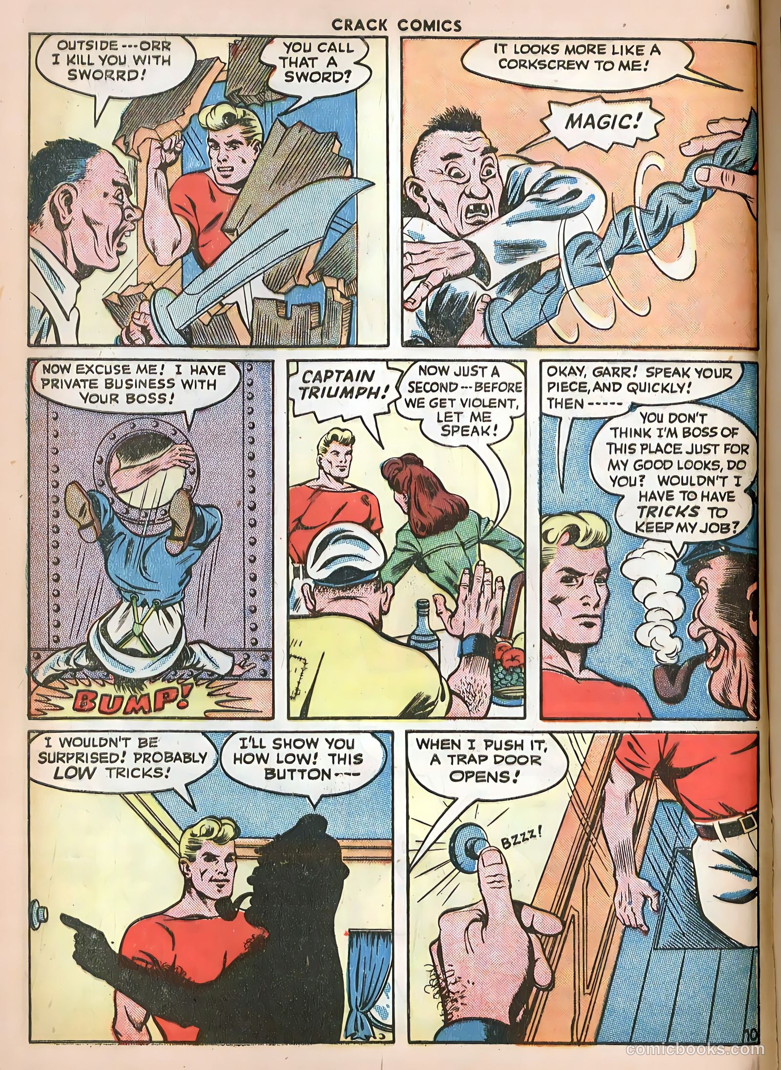 Crack Comics #41 (1946) — page 12