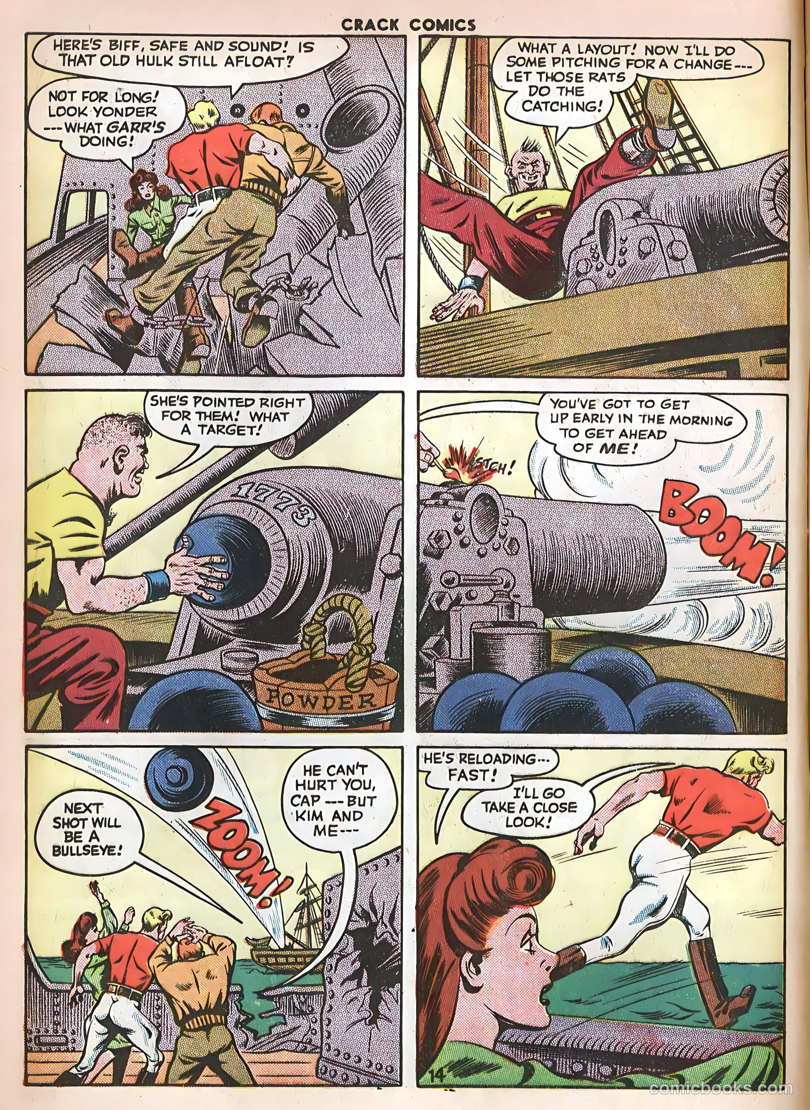Crack Comics #41 (1946) — page 16