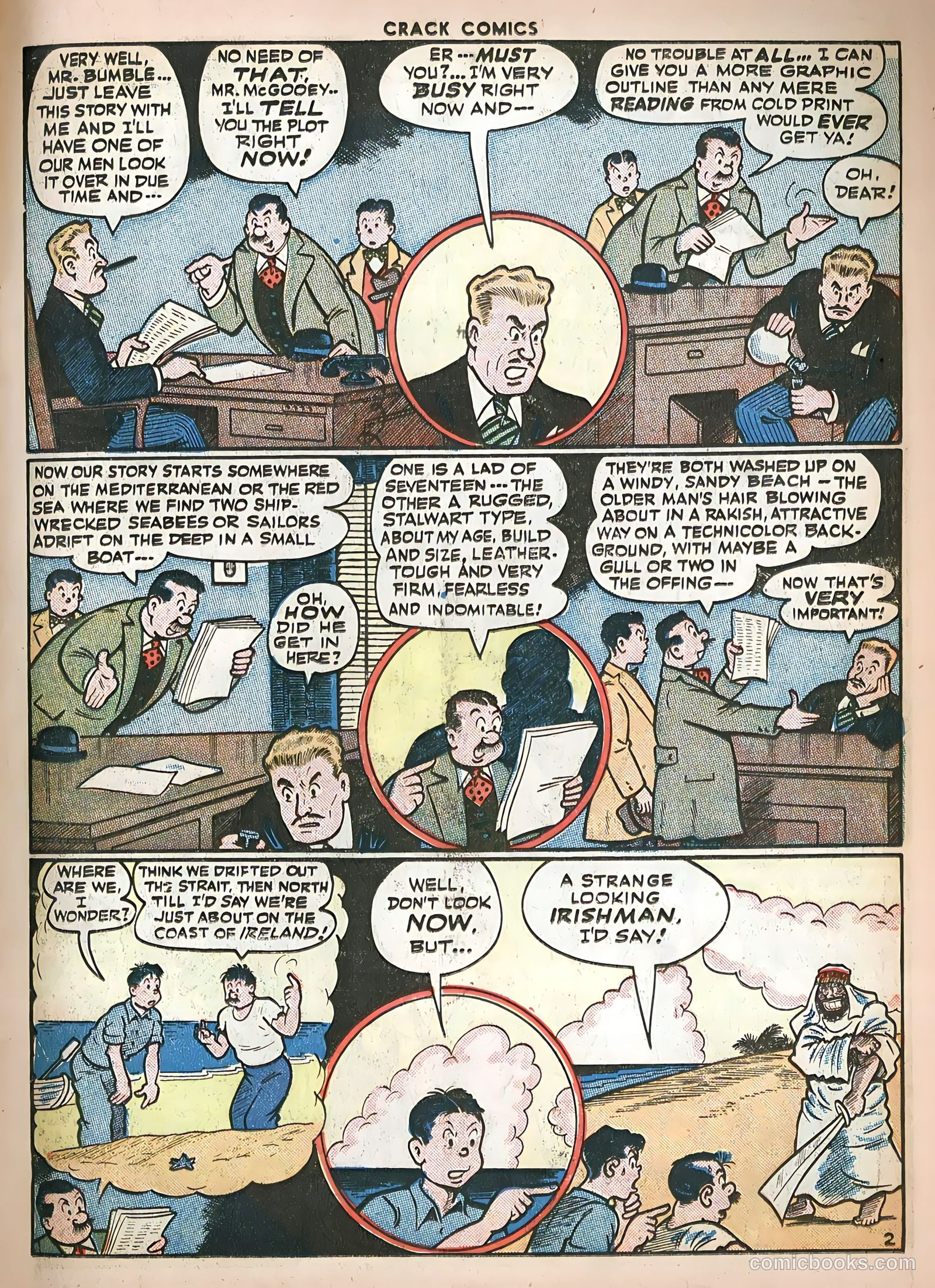 Crack Comics #41 (1946) — page 19