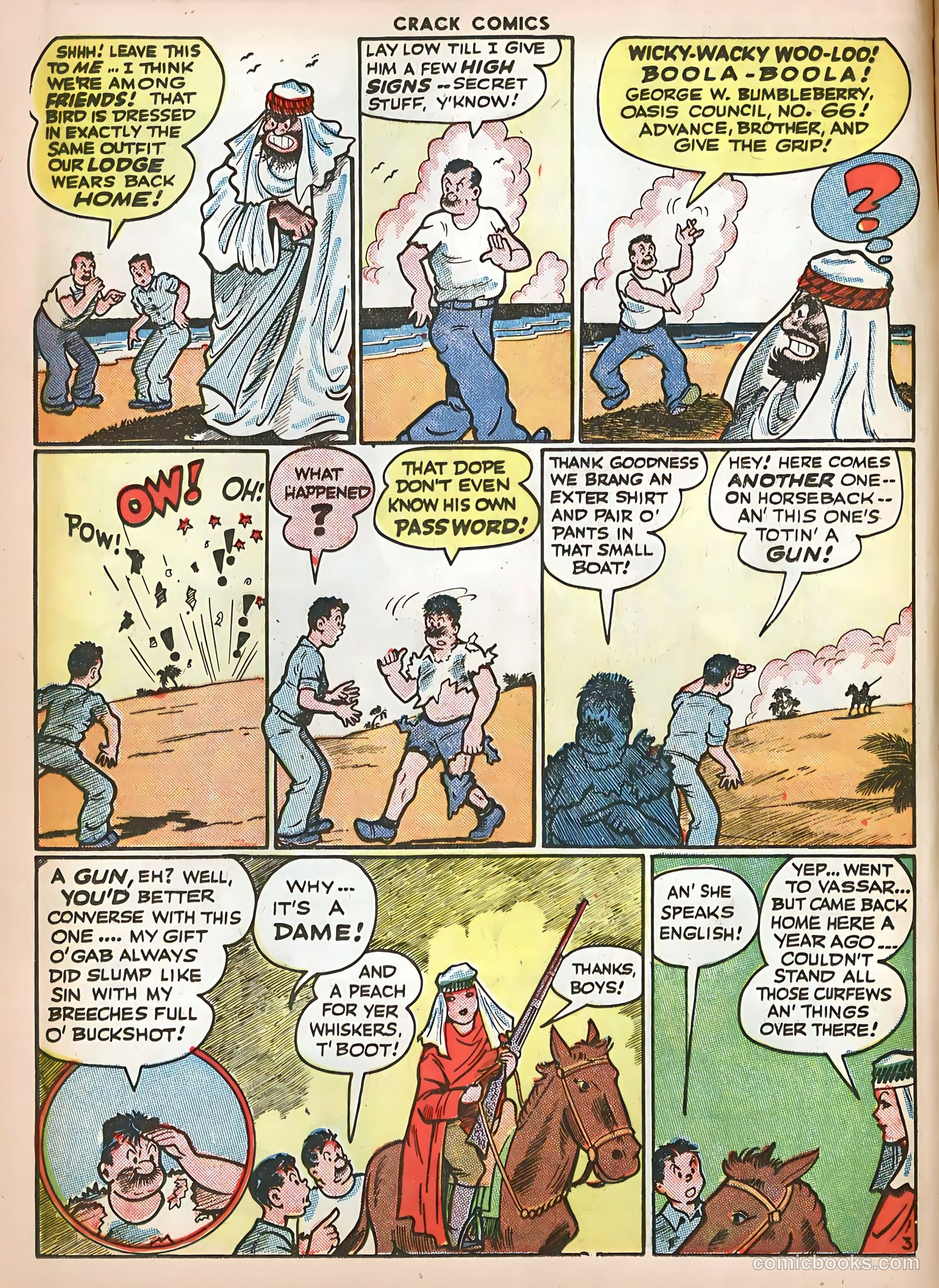 Crack Comics #41 (1946) — page 20