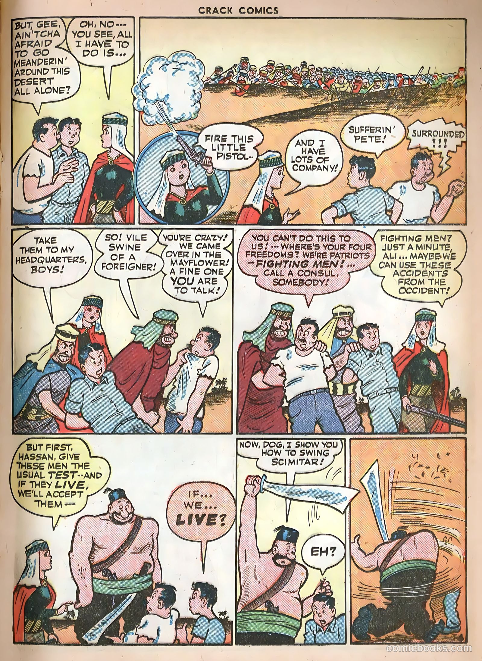 Crack Comics #41 (1946) — page 21