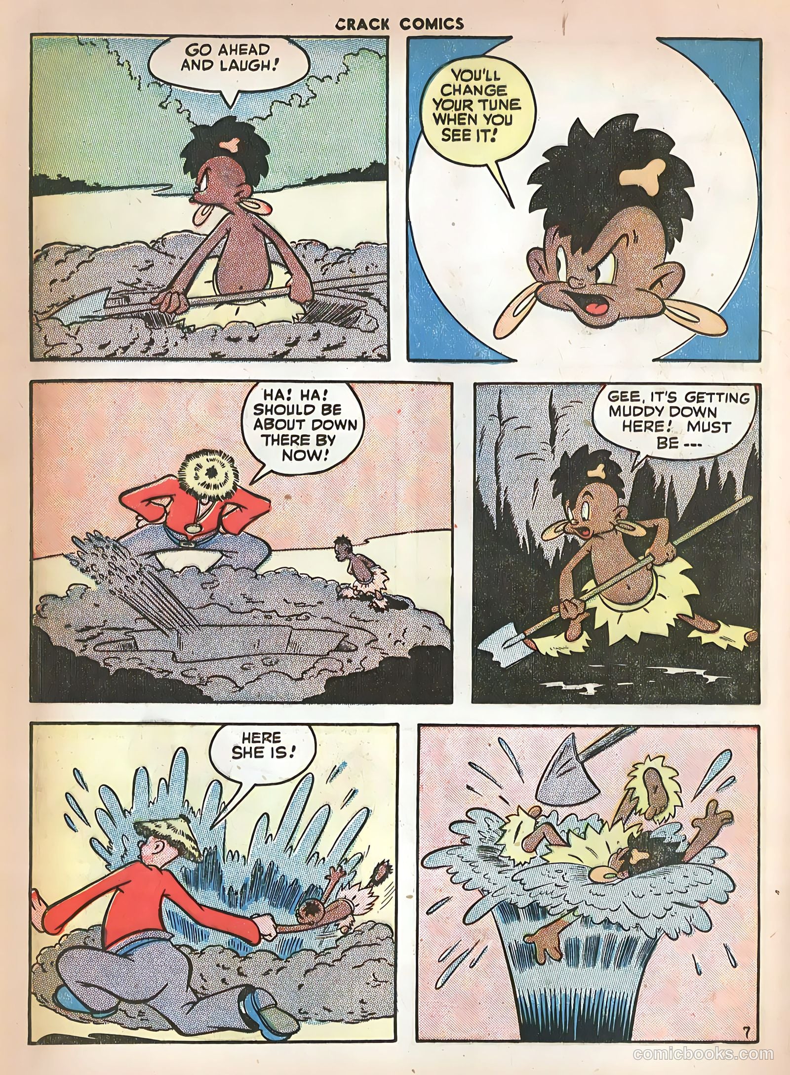 Crack Comics #41 (1946) — page 36