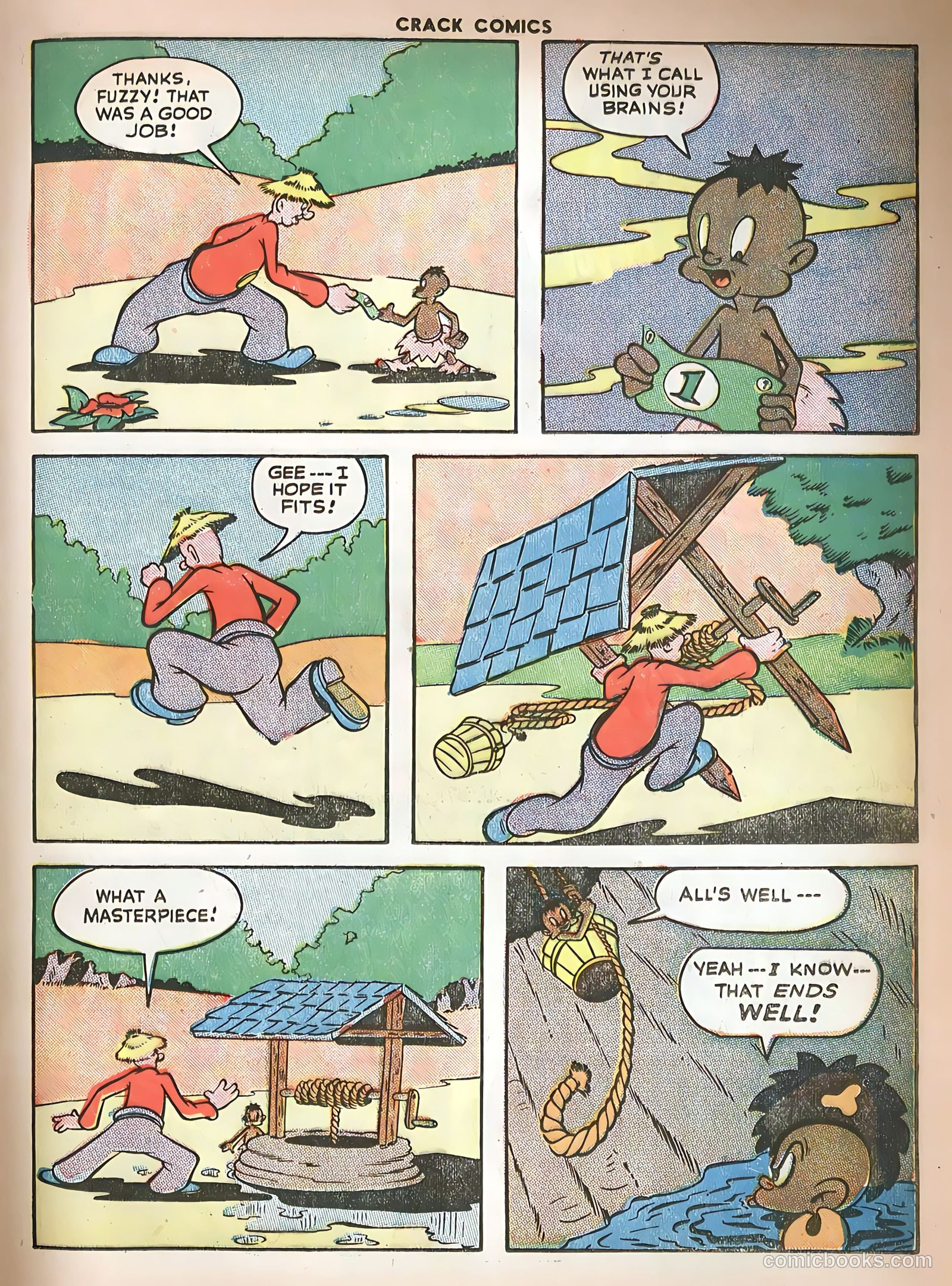 Crack Comics #41 (1946) — page 37
