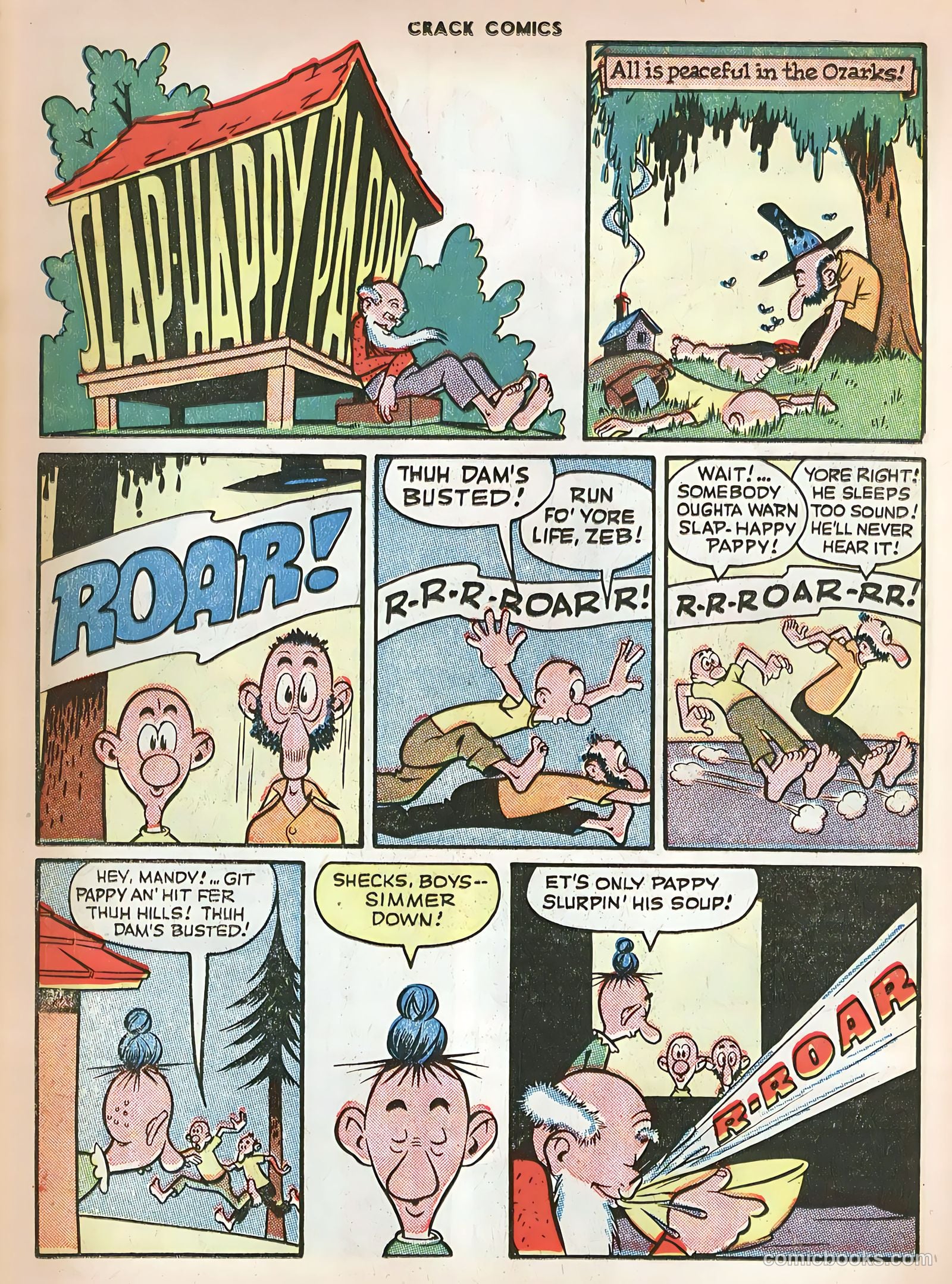 Crack Comics #41 (1946) — page 38