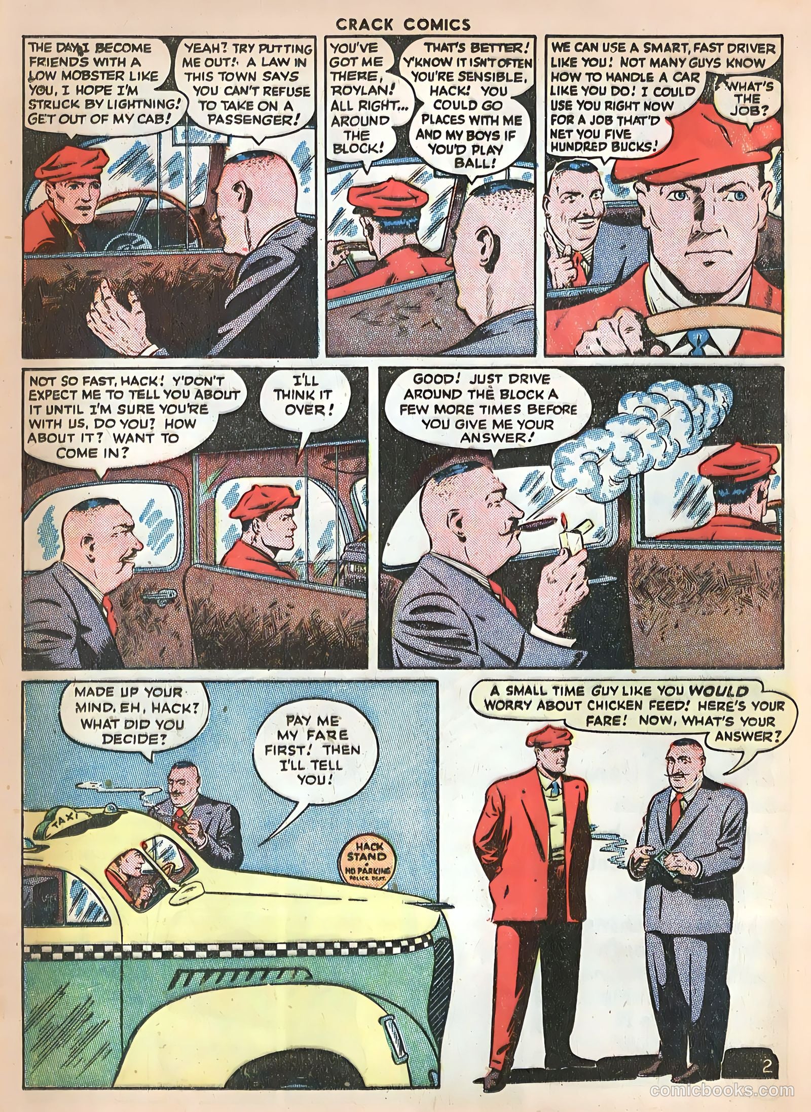 Crack Comics #41 (1946) — page 40