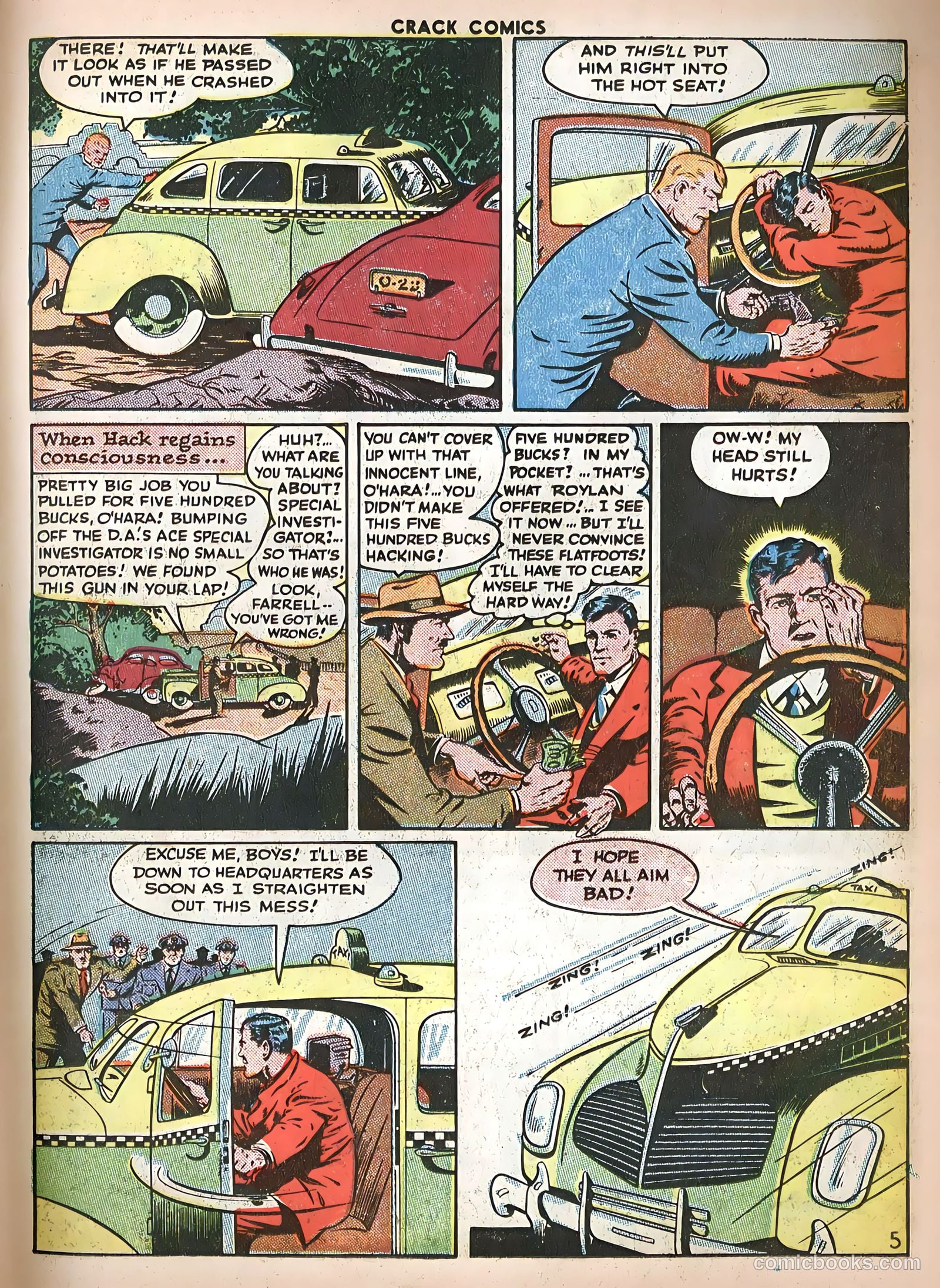Crack Comics #41 (1946) — page 43