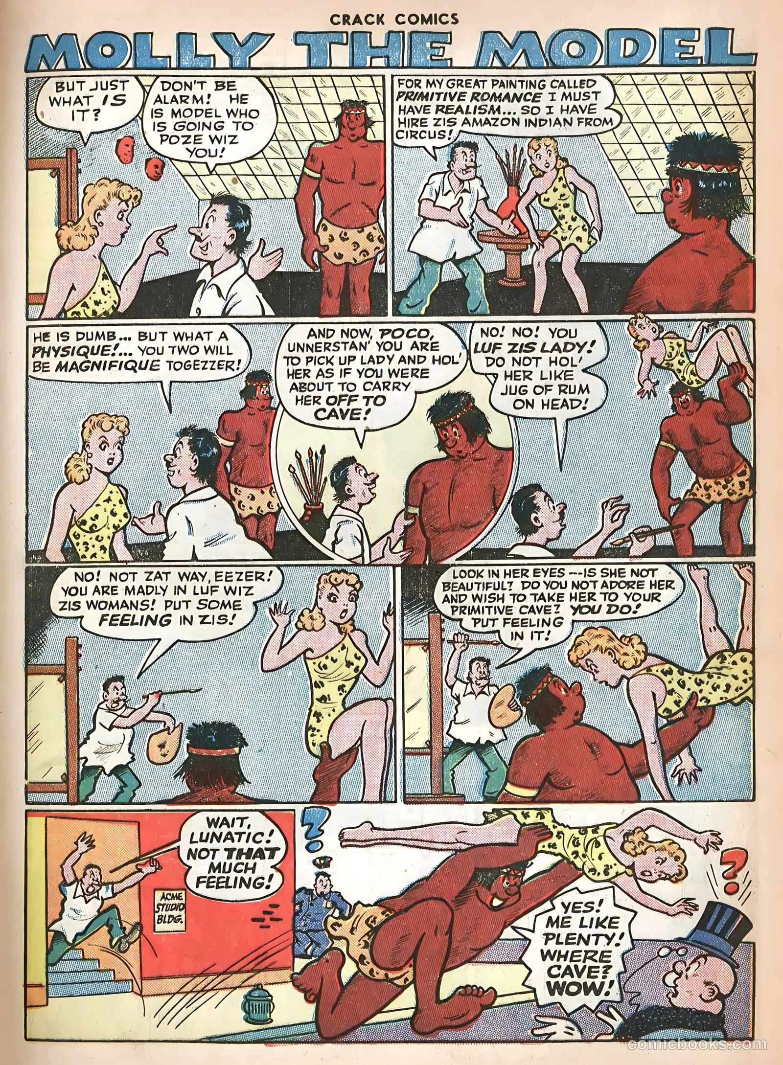 Crack Comics #41 (1946) — page 45