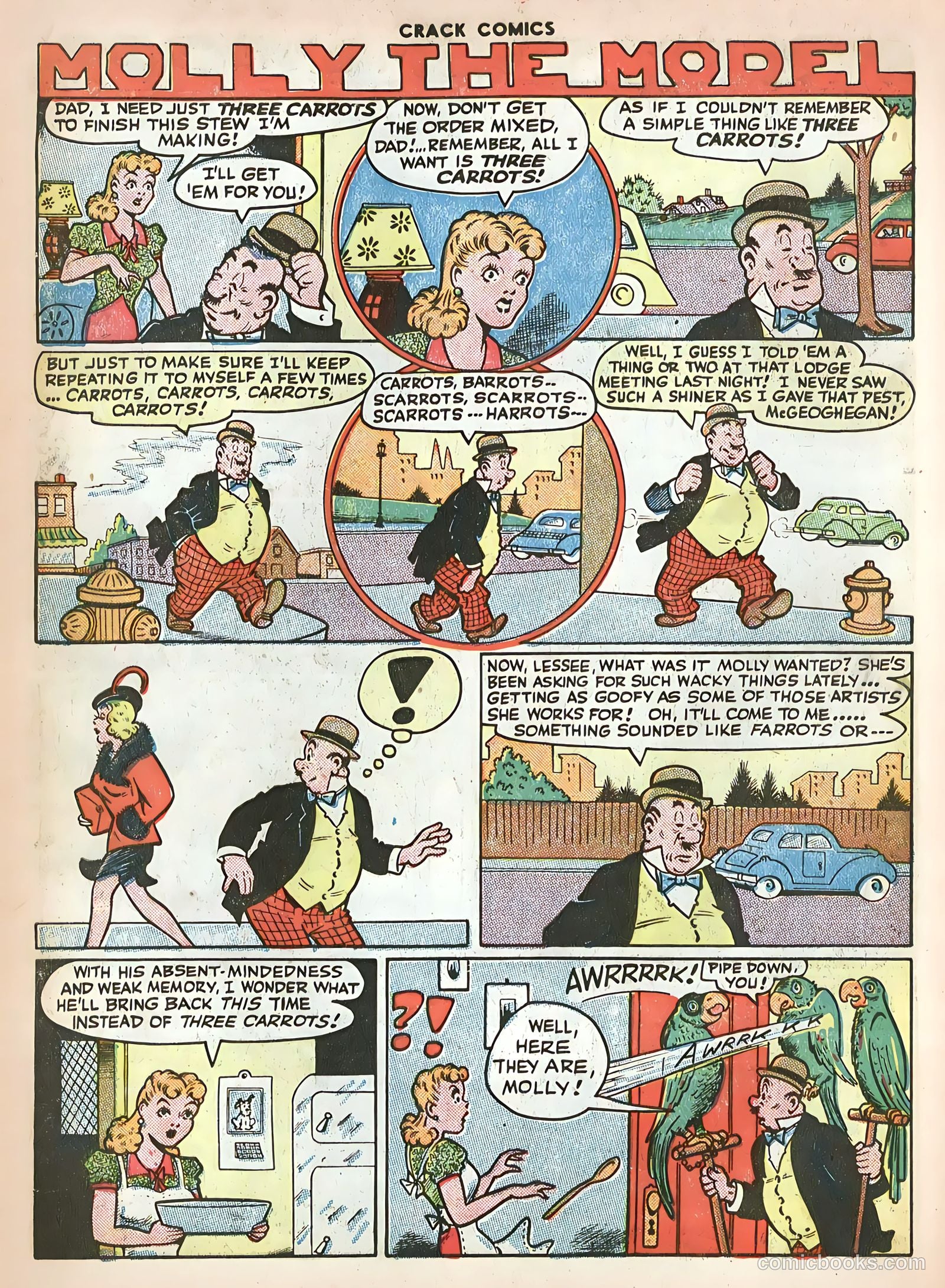 Crack Comics #41 (1946) — page 46