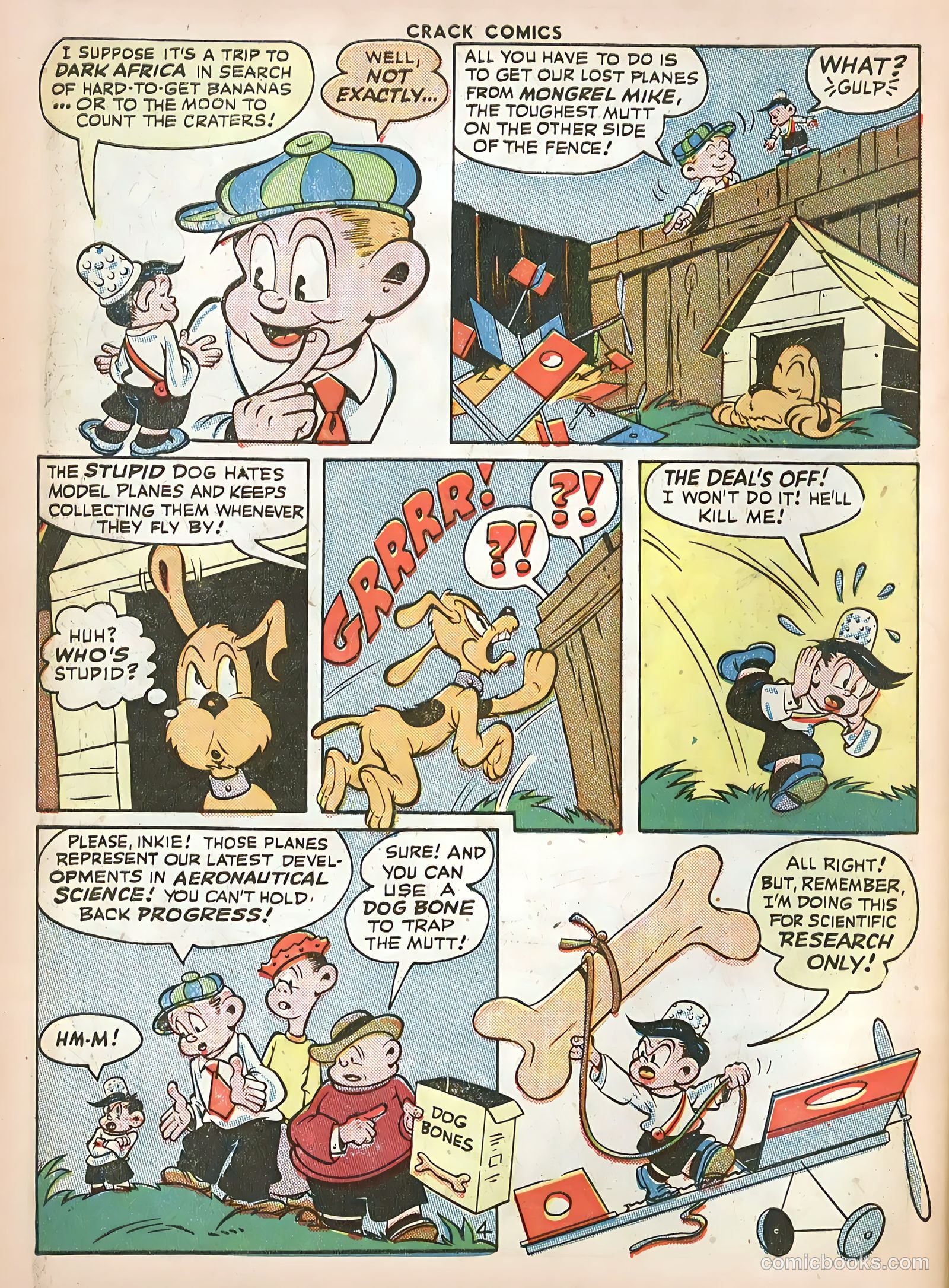 Crack Comics #41 (1946) — page 54