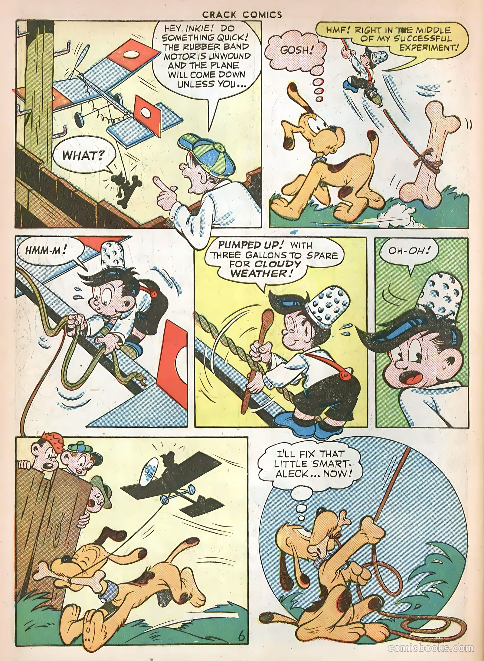 Crack Comics #41 (1946) — page 56