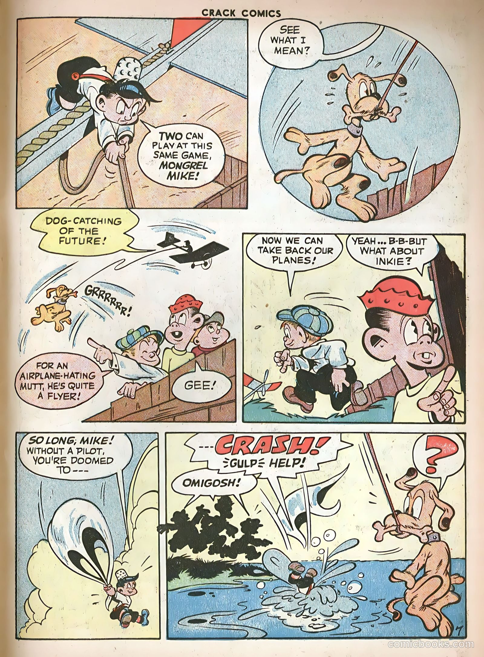 Crack Comics #41 (1946) — page 57