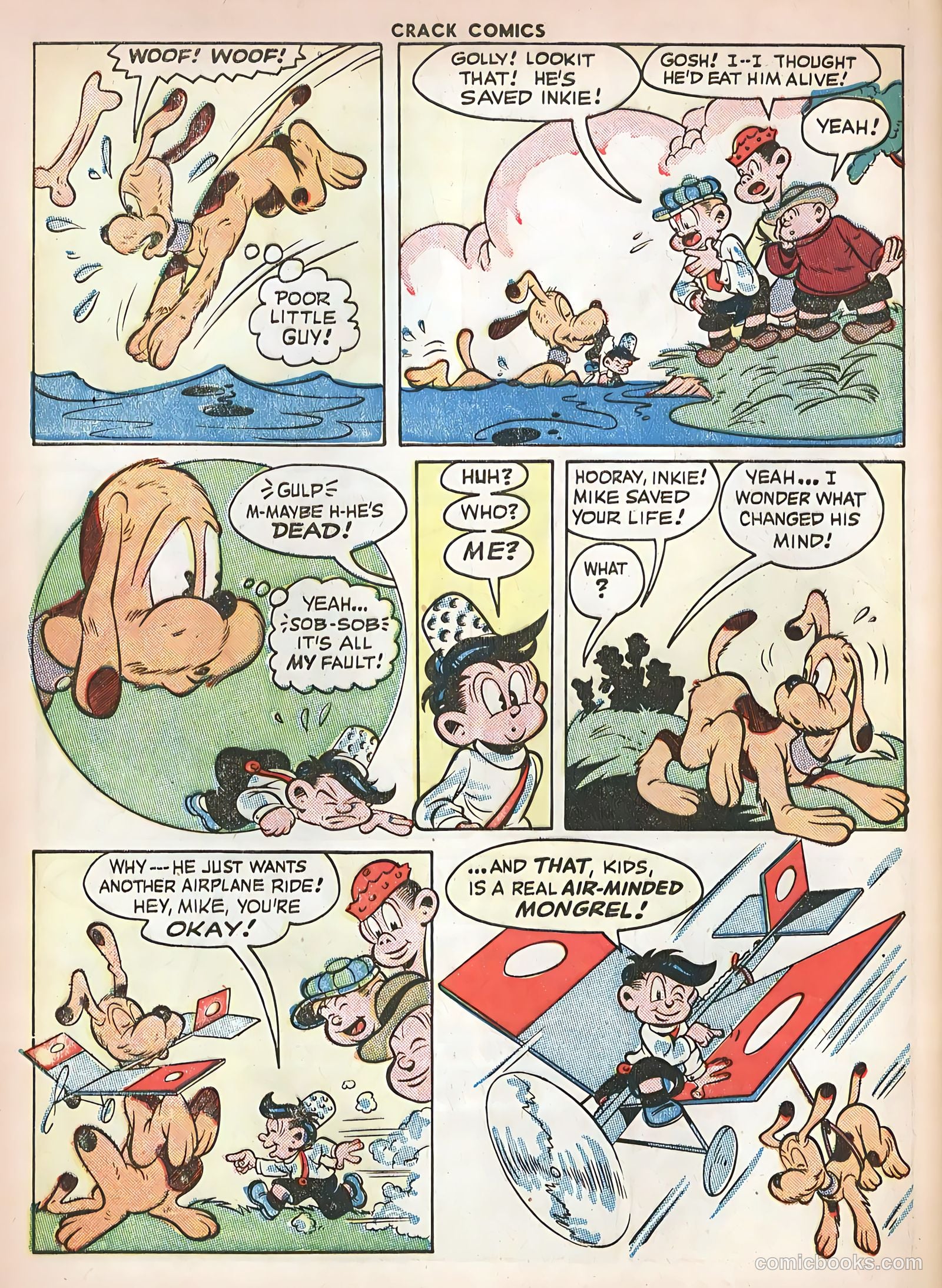 Crack Comics #41 (1946) — page 58