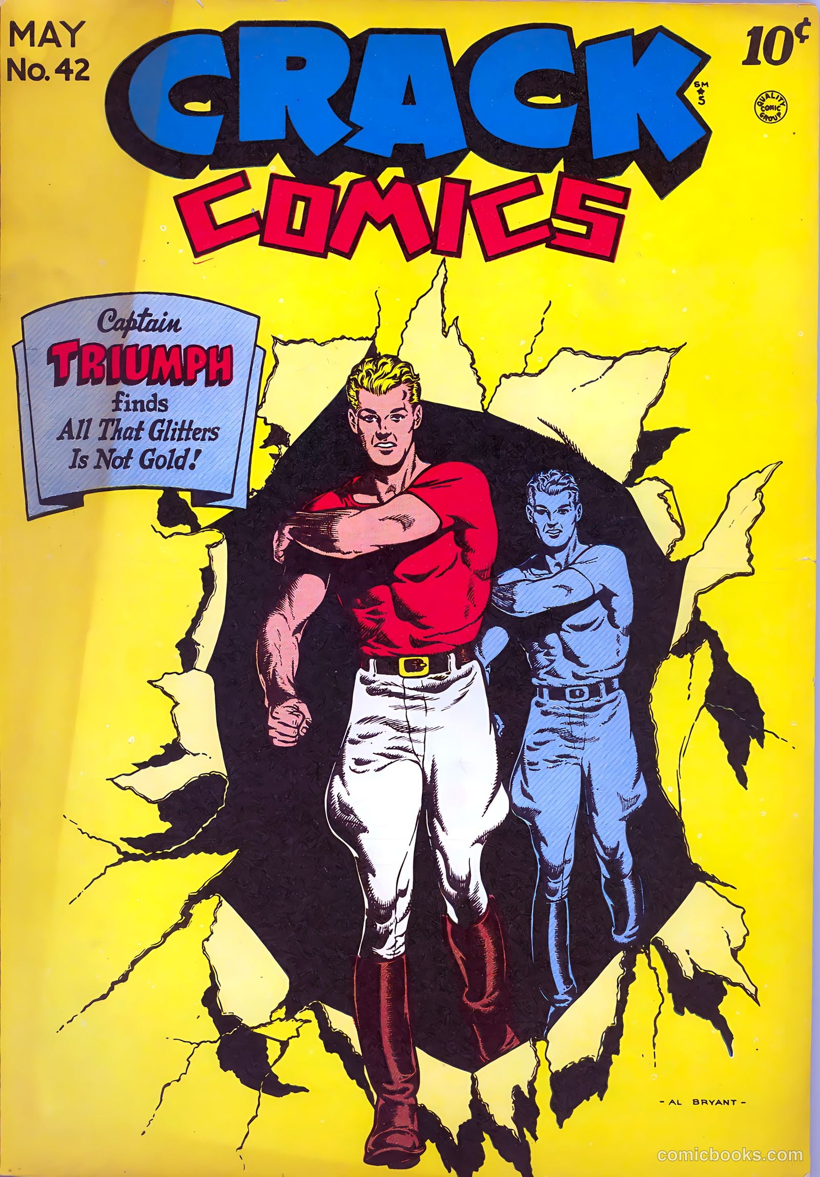 Crack Comics #42 (1946) — page 1