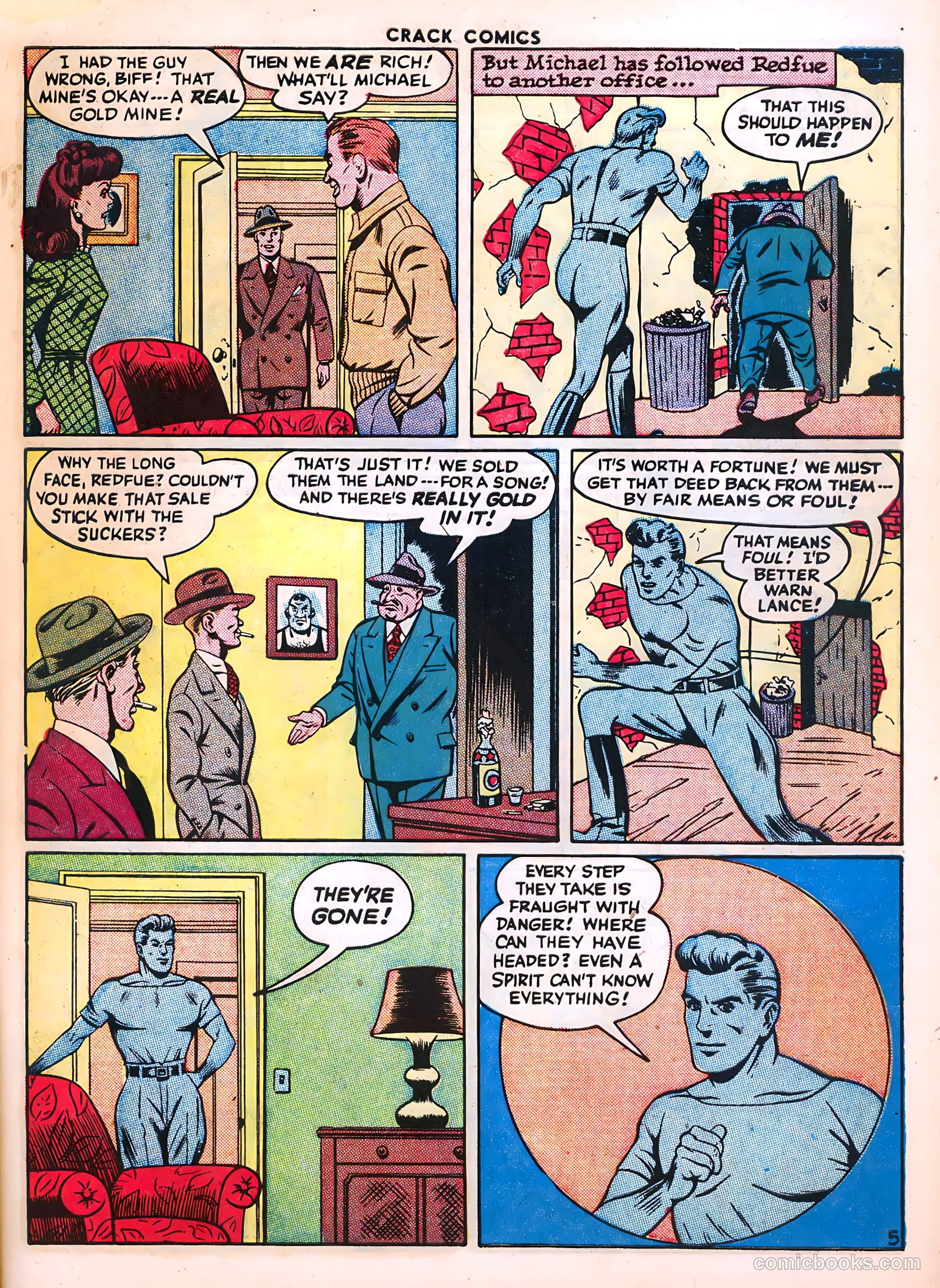 Crack Comics #42 (1946) — page 7