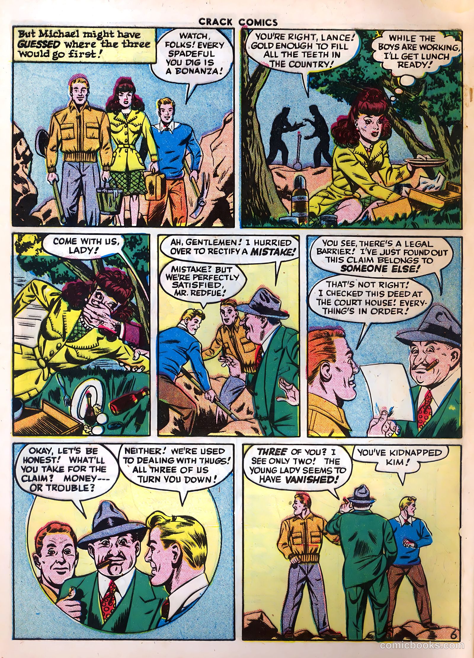 Crack Comics #42 (1946) — page 8