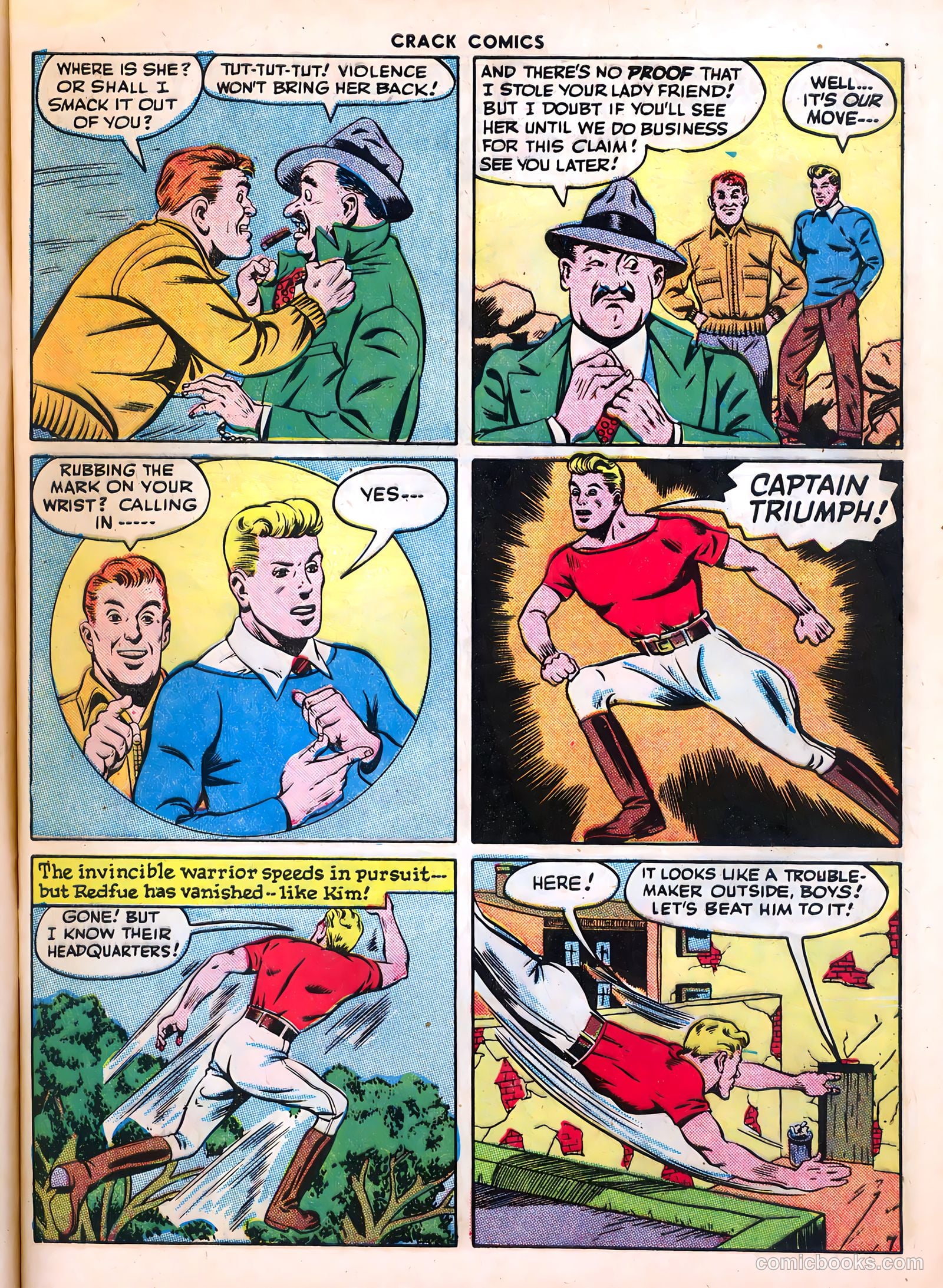 Crack Comics #42 (1946) — page 9