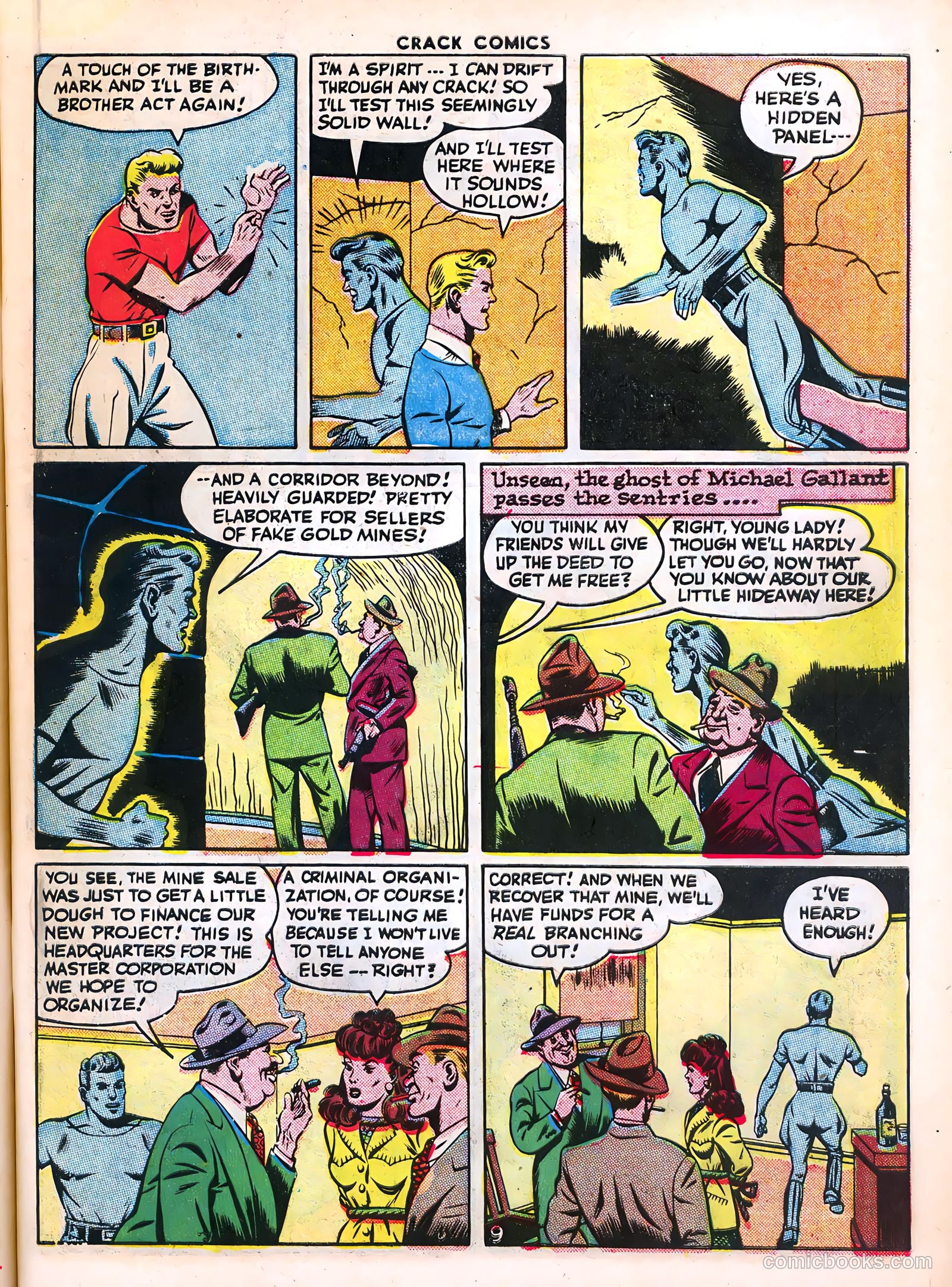 Crack Comics #42 (1946) — page 11