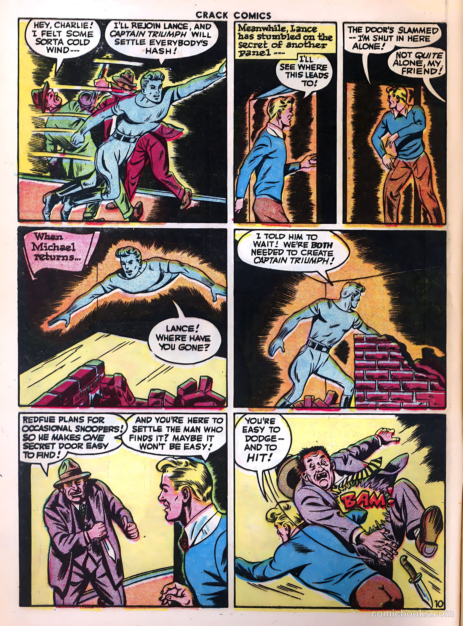 Crack Comics #42 (1946) — page 12