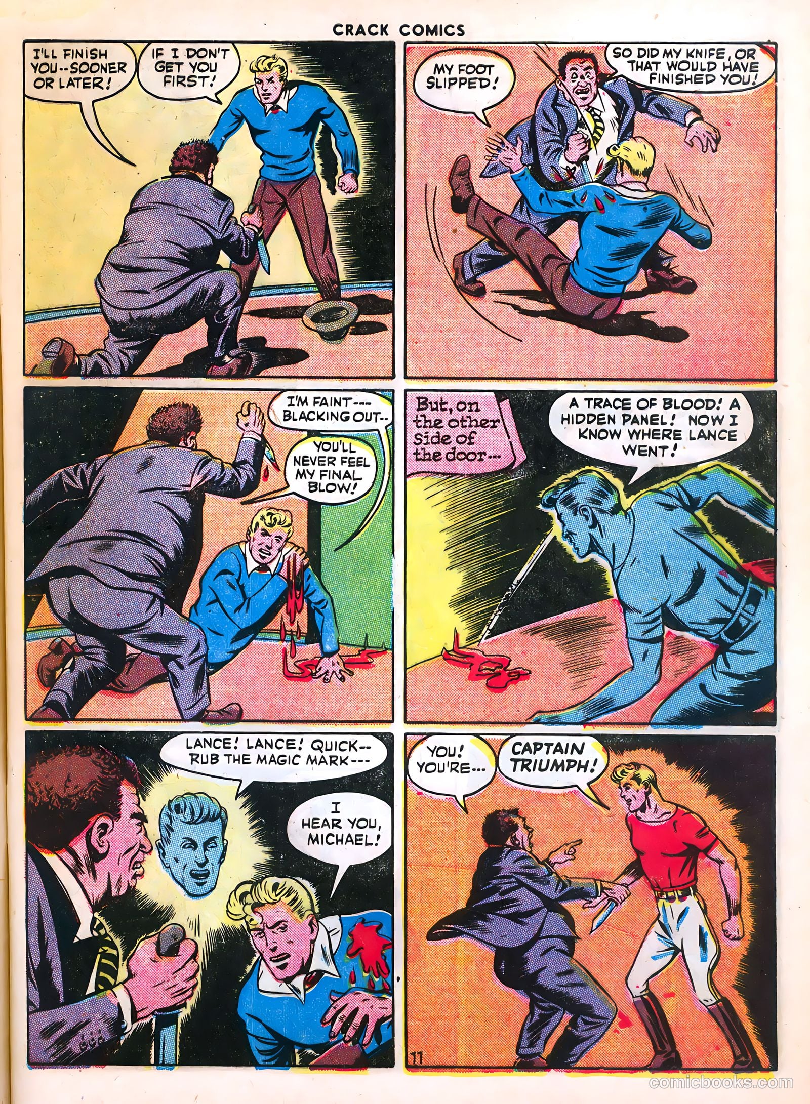 Crack Comics #42 (1946) — page 13