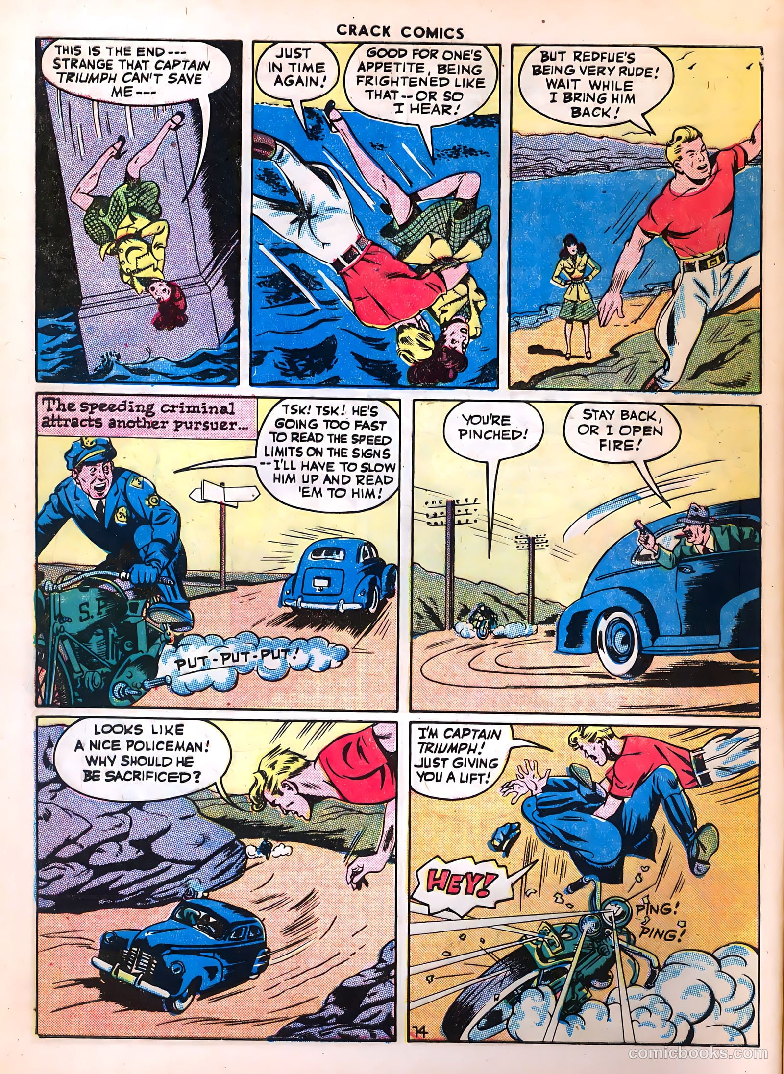 Crack Comics #42 (1946) — page 16