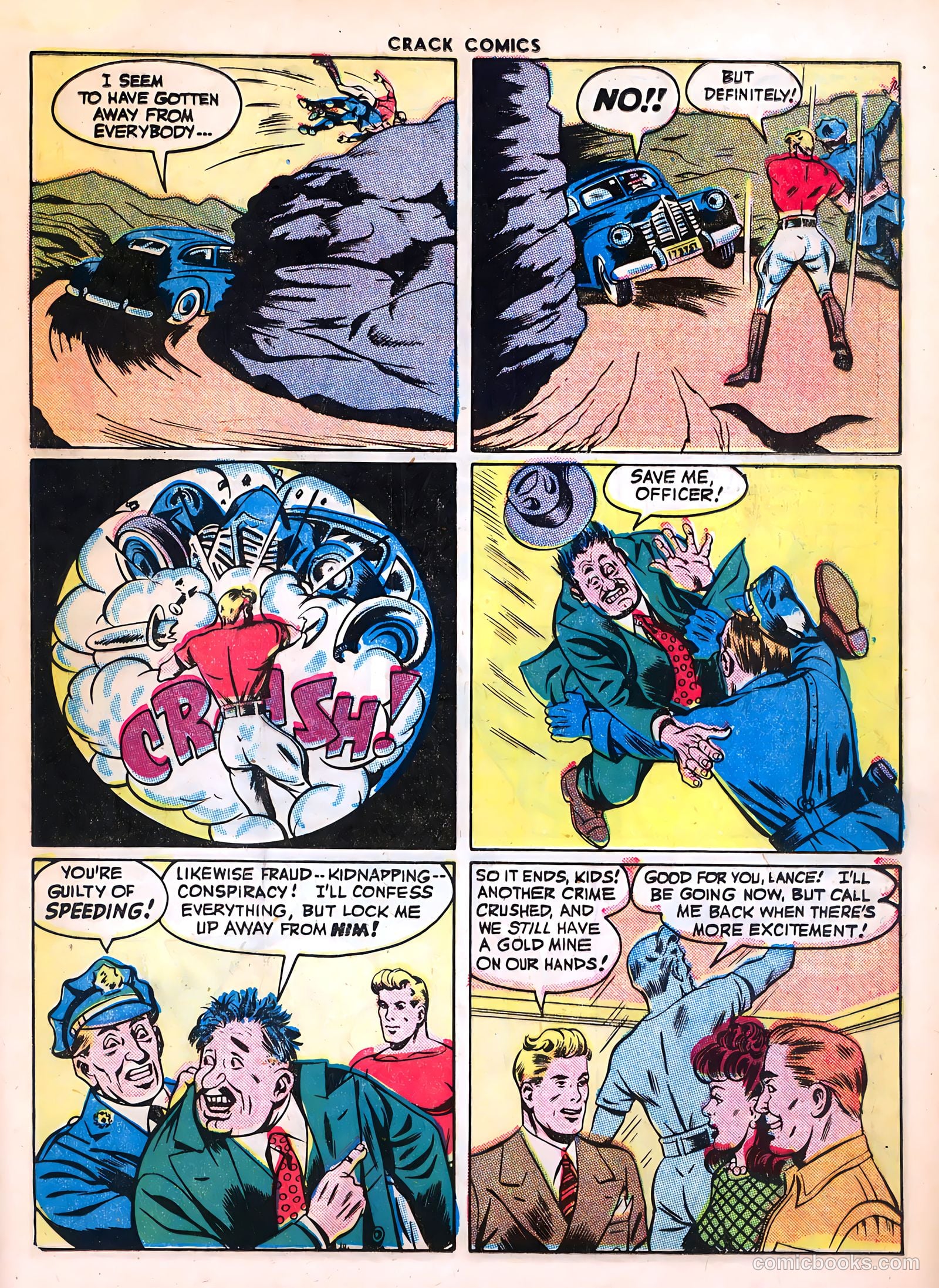 Crack Comics #42 (1946) — page 17