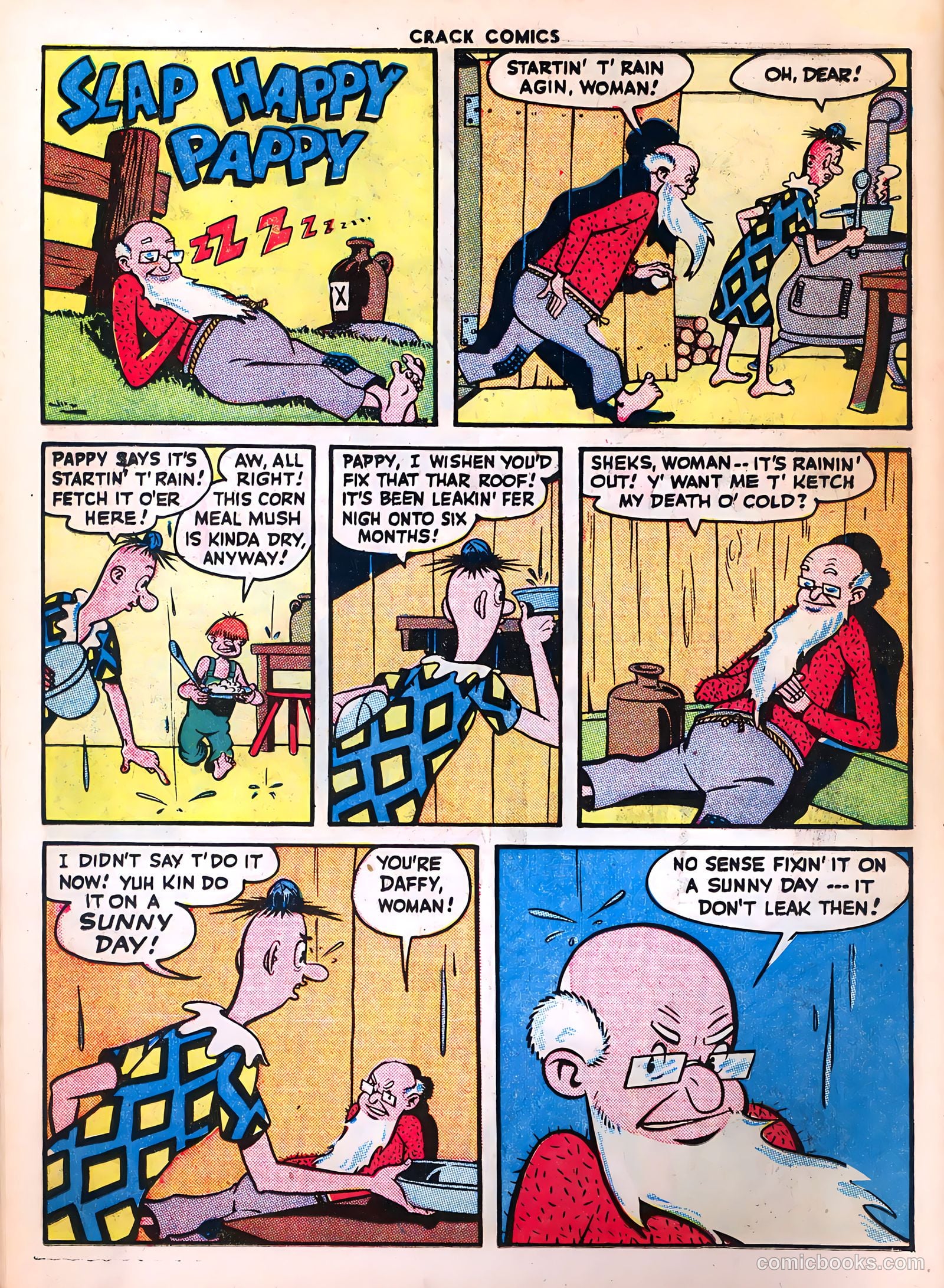 Crack Comics #42 (1946) — page 18
