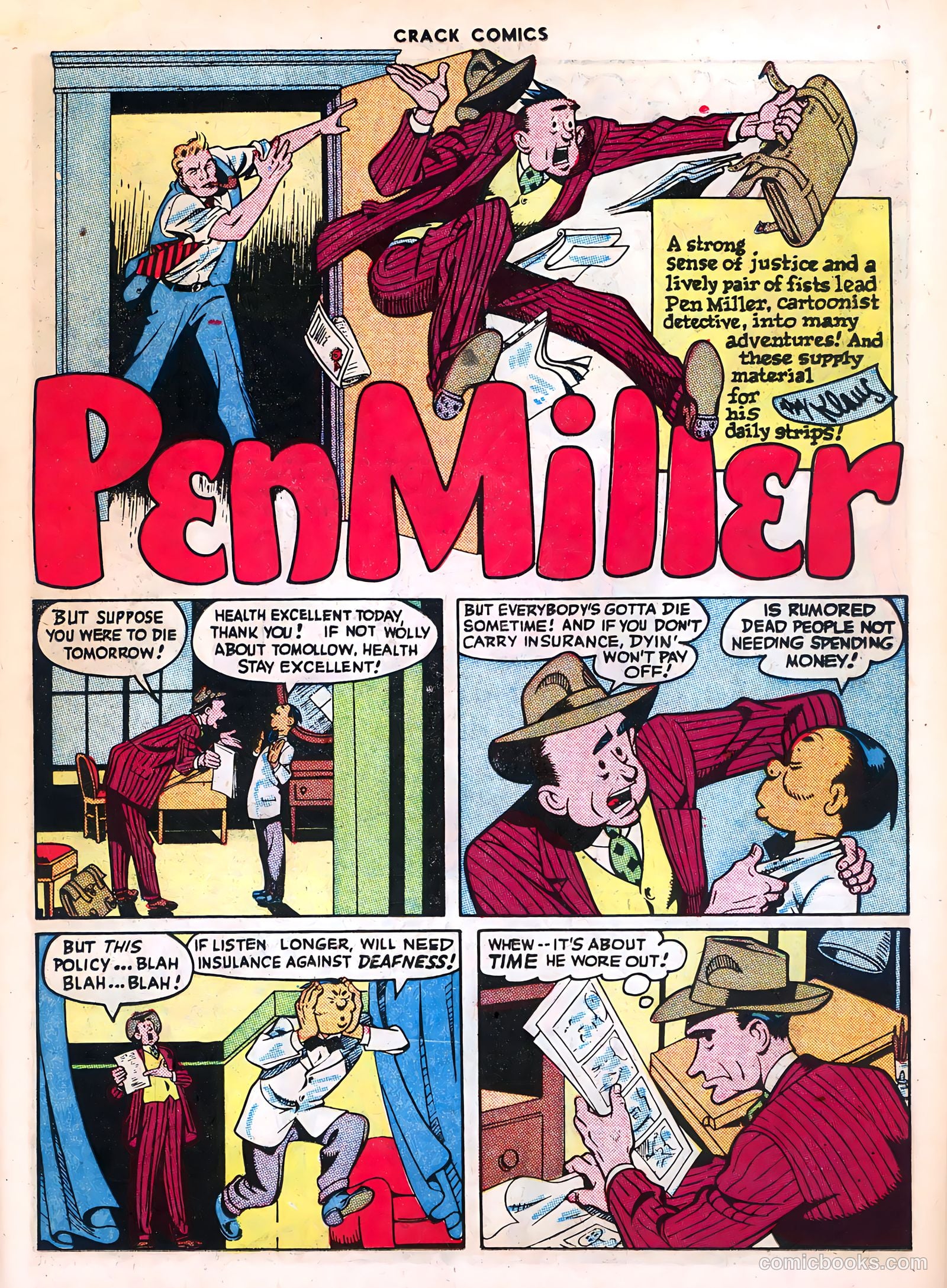 Crack Comics #42 (1946) — page 19