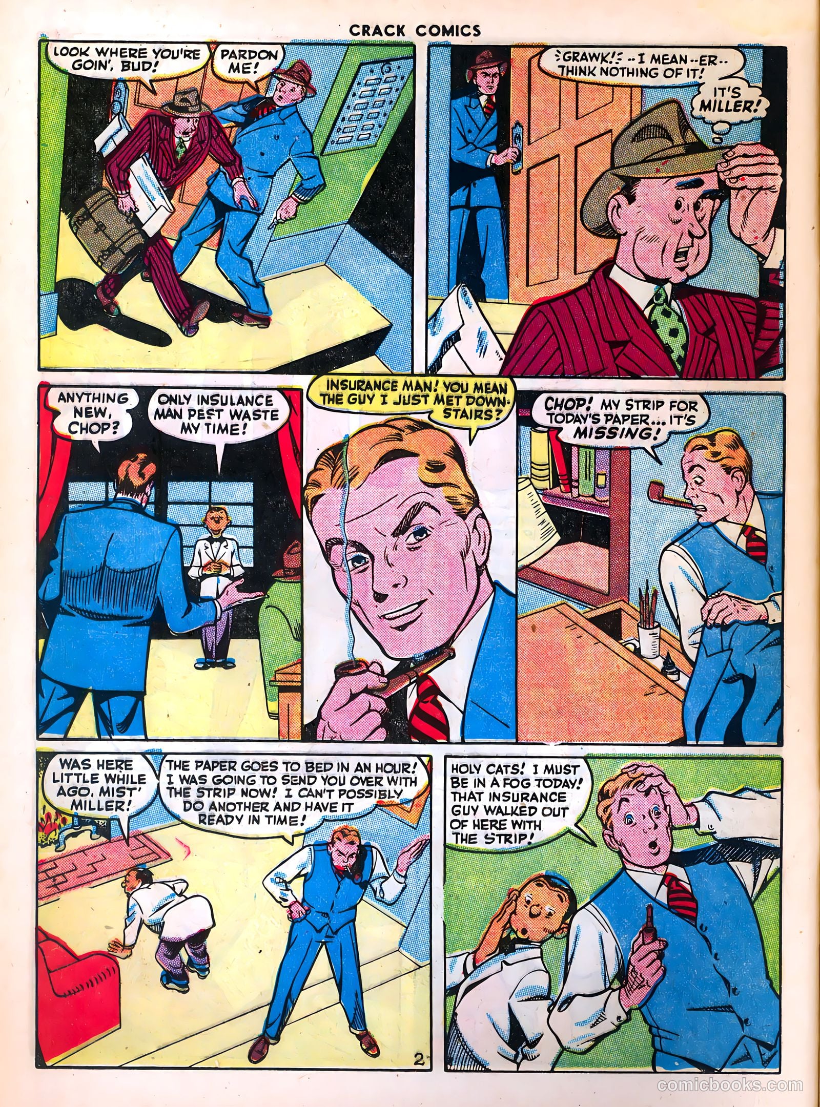 Crack Comics #42 (1946) — page 20