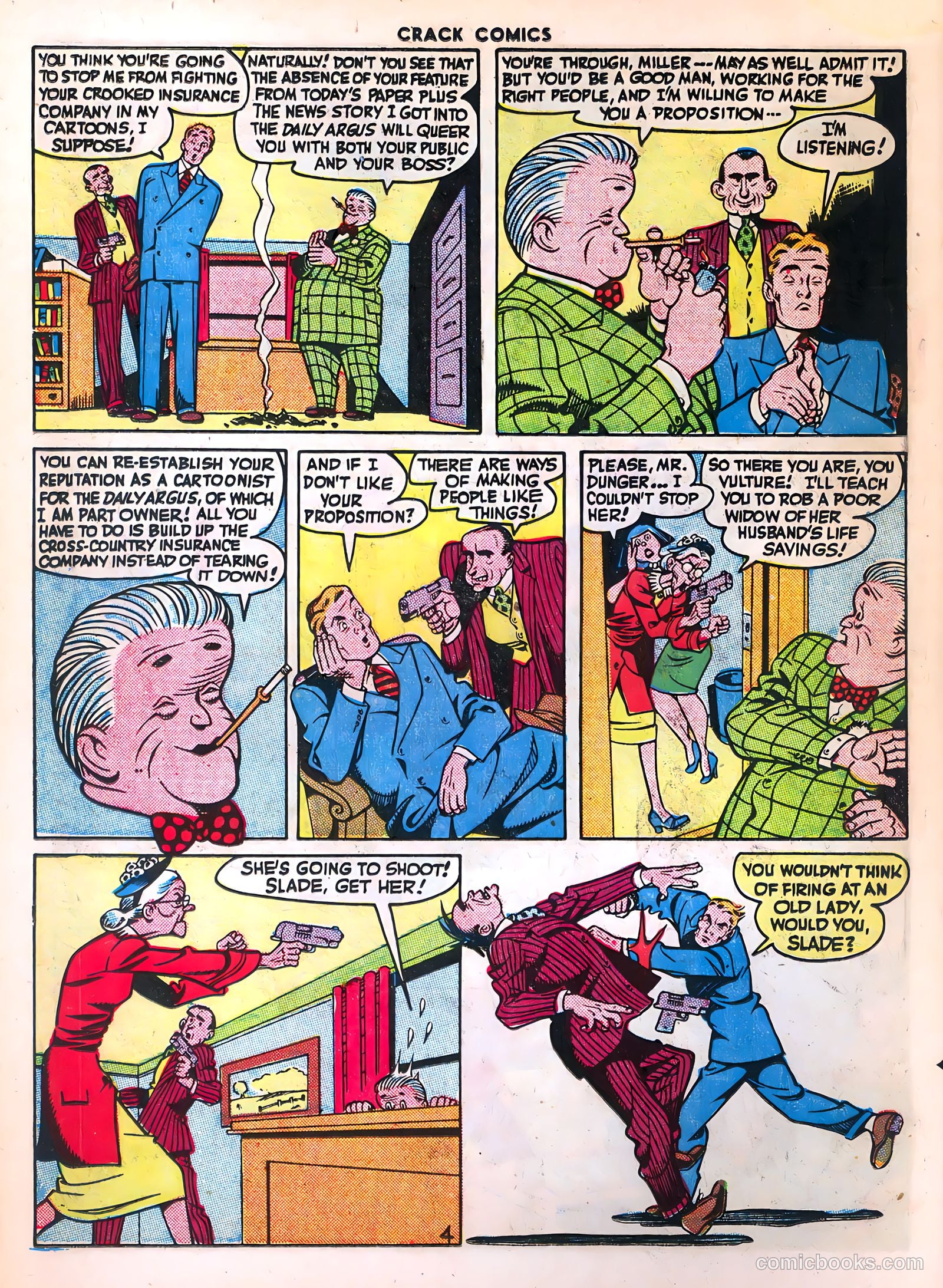 Crack Comics #42 (1946) — page 22