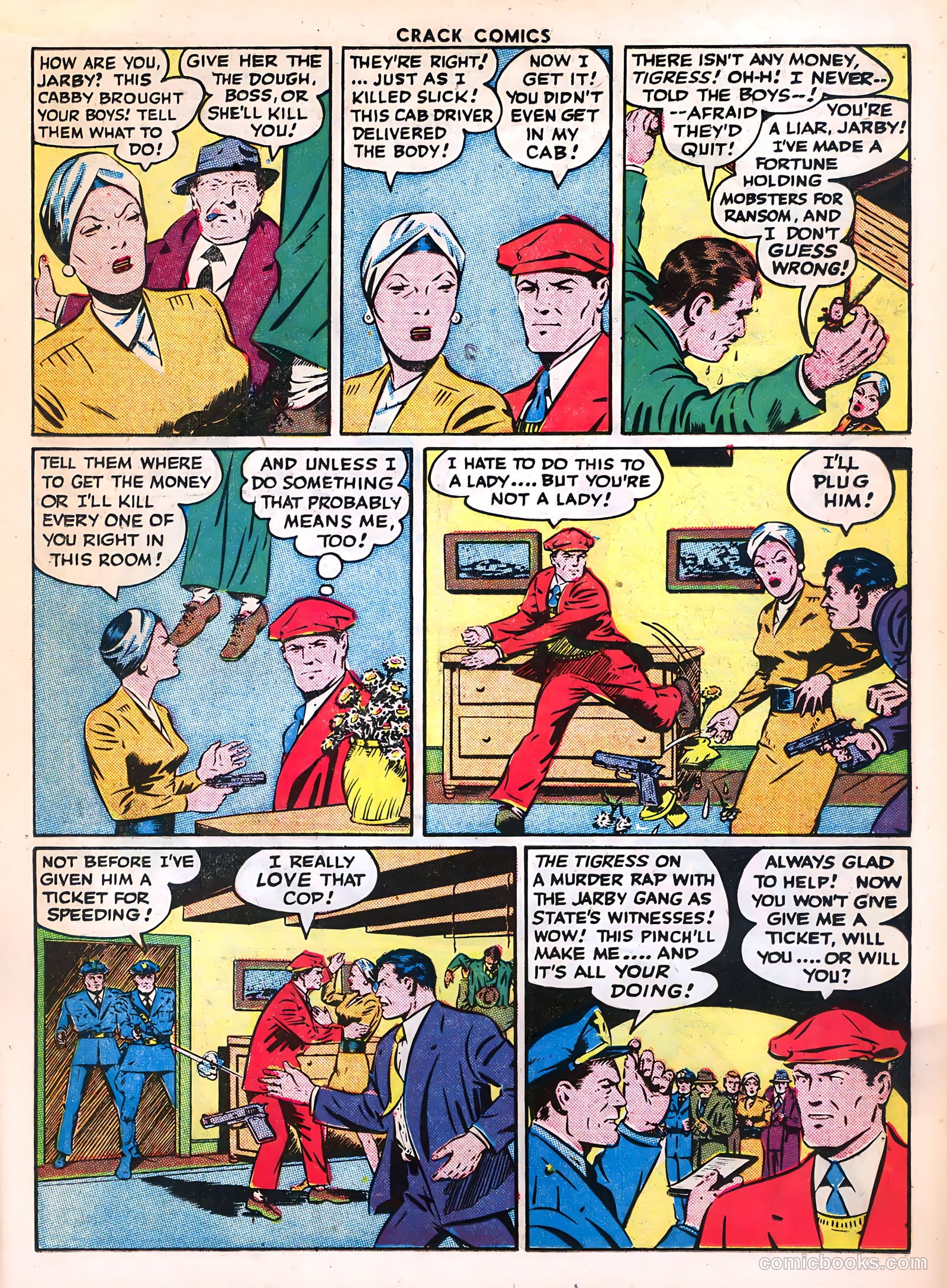 Crack Comics #42 (1946) — page 29