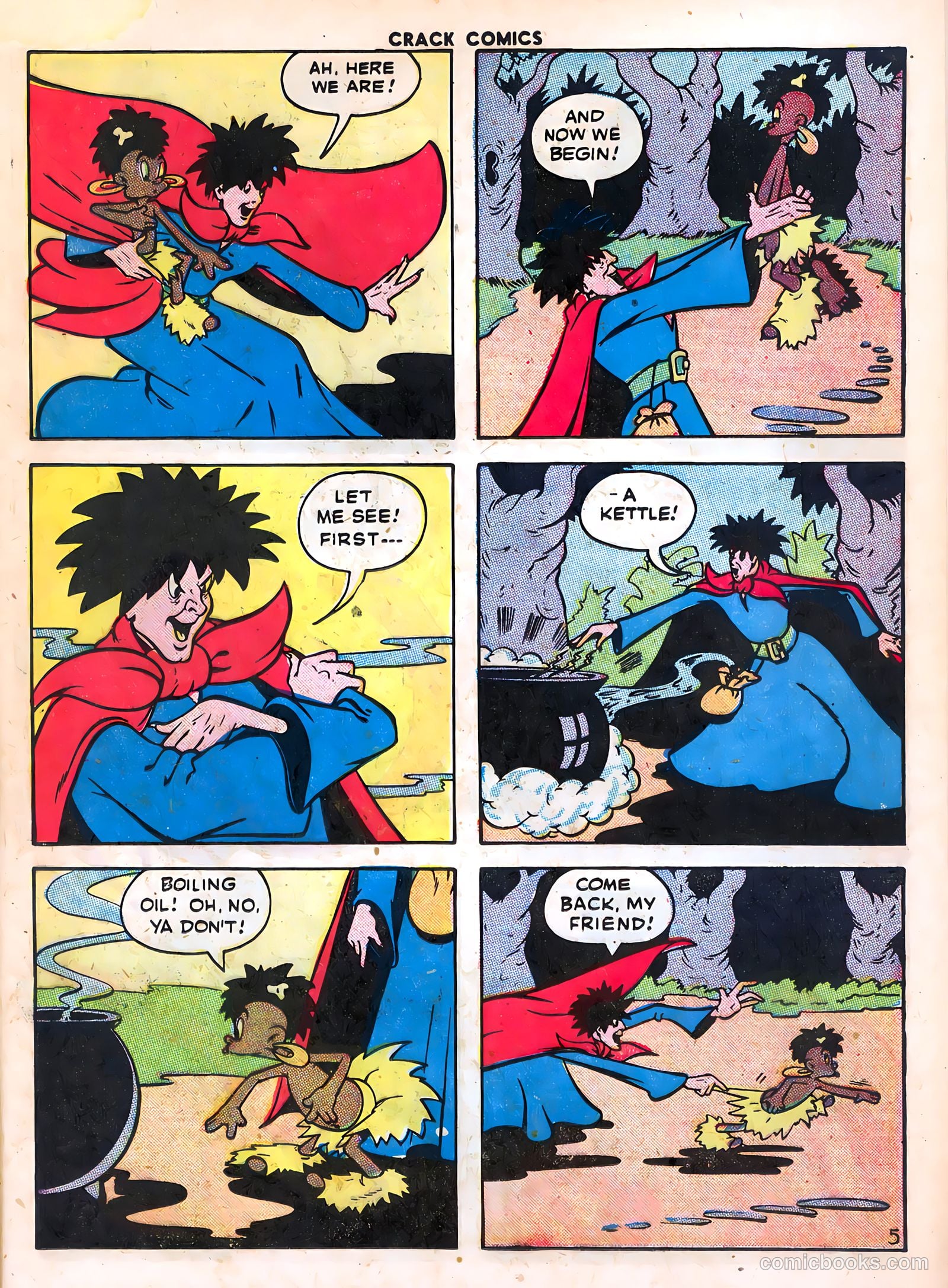 Crack Comics #42 (1946) — page 37