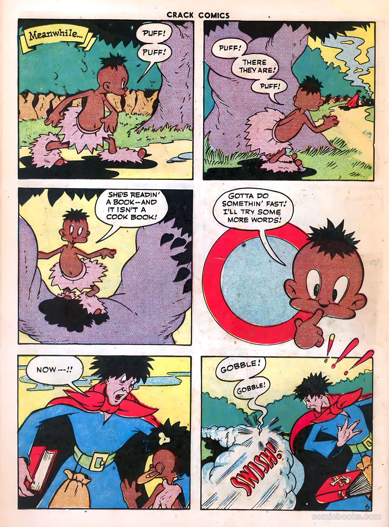 Crack Comics #42 (1946) — page 38