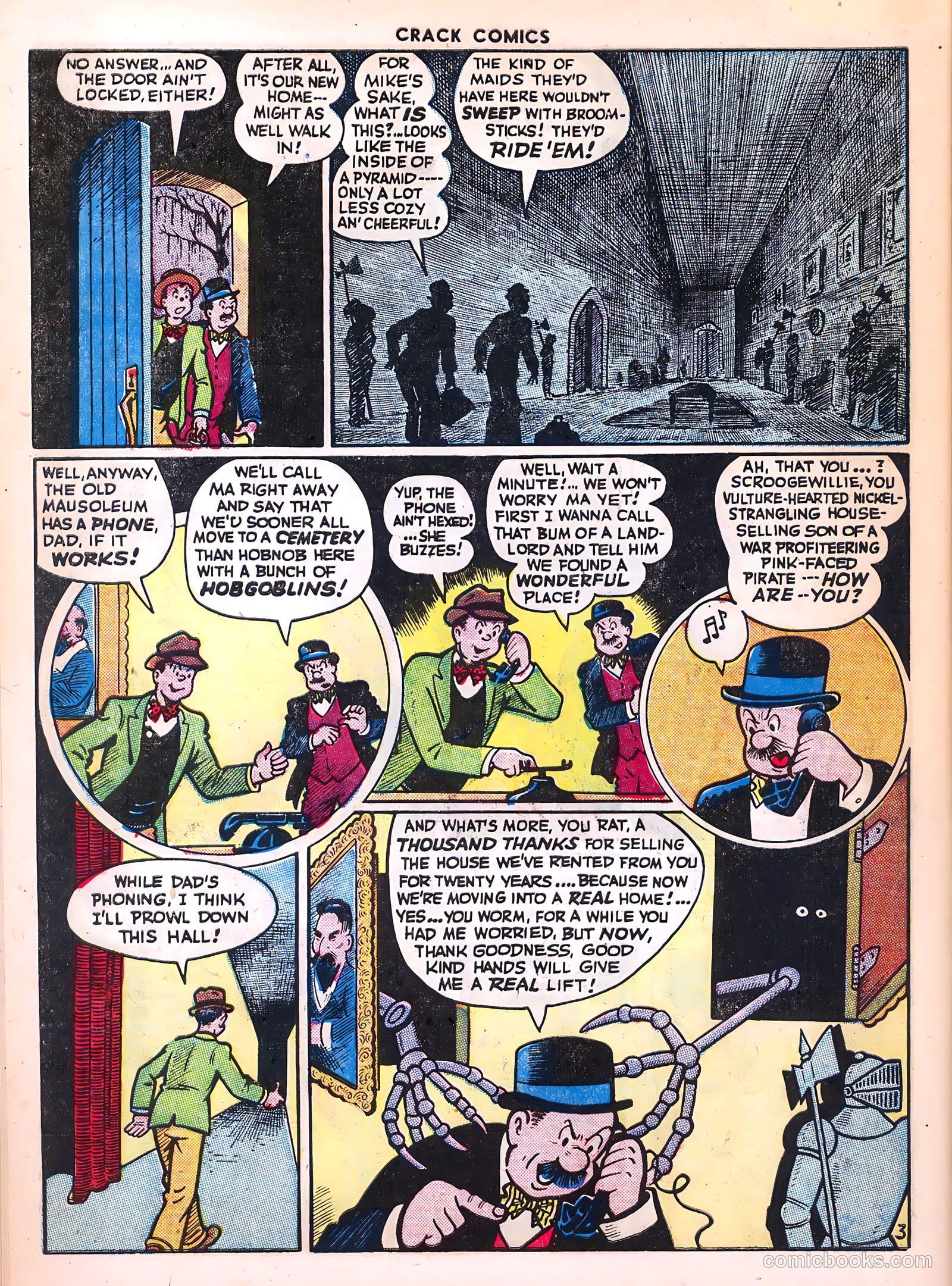 Crack Comics #42 (1946) — page 46