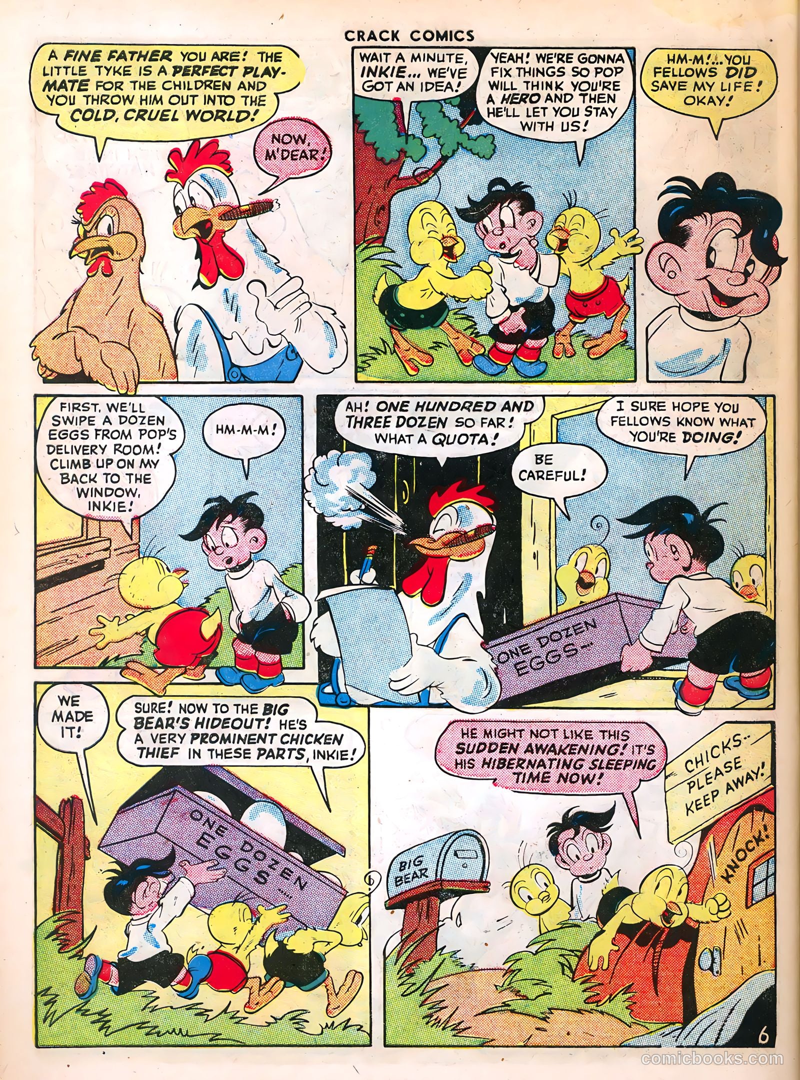Crack Comics #42 (1946) — page 56