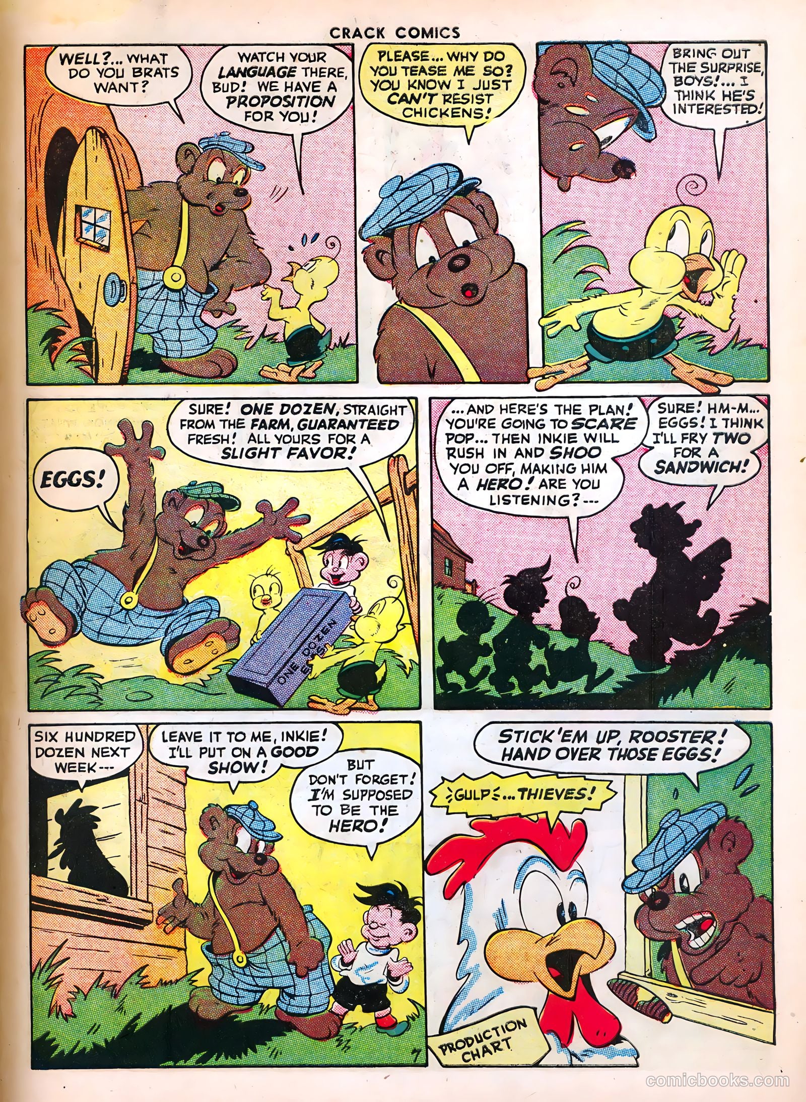 Crack Comics #42 (1946) — page 57