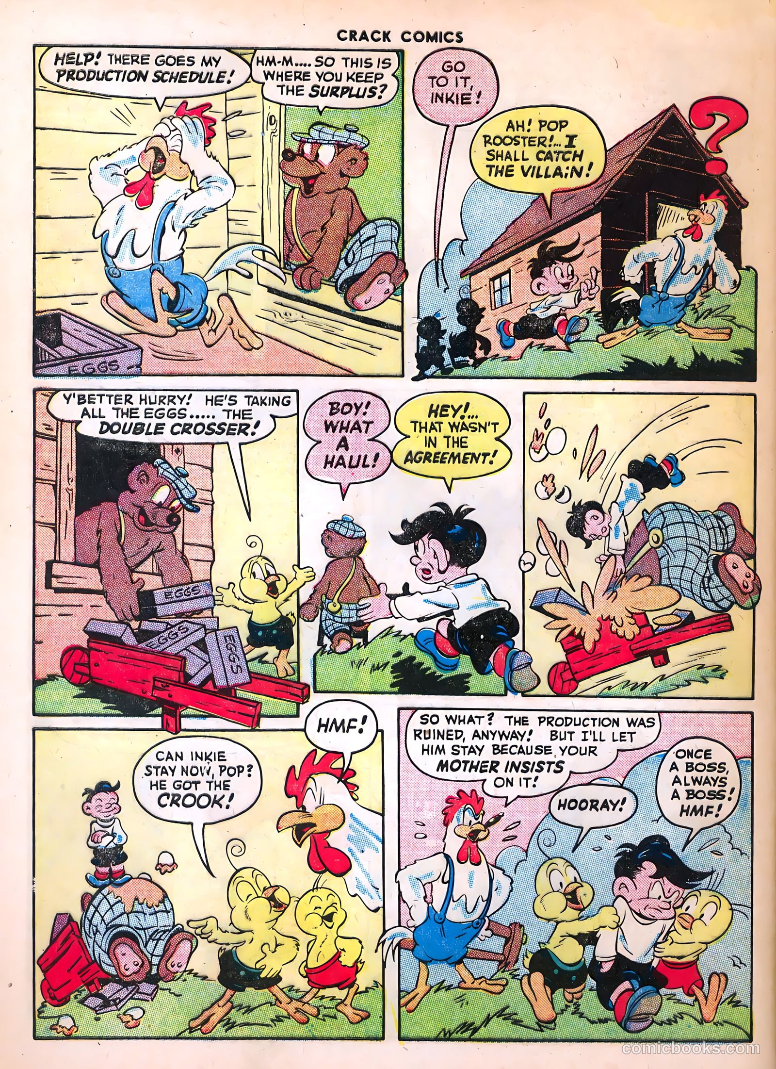 Crack Comics #42 (1946) — page 58
