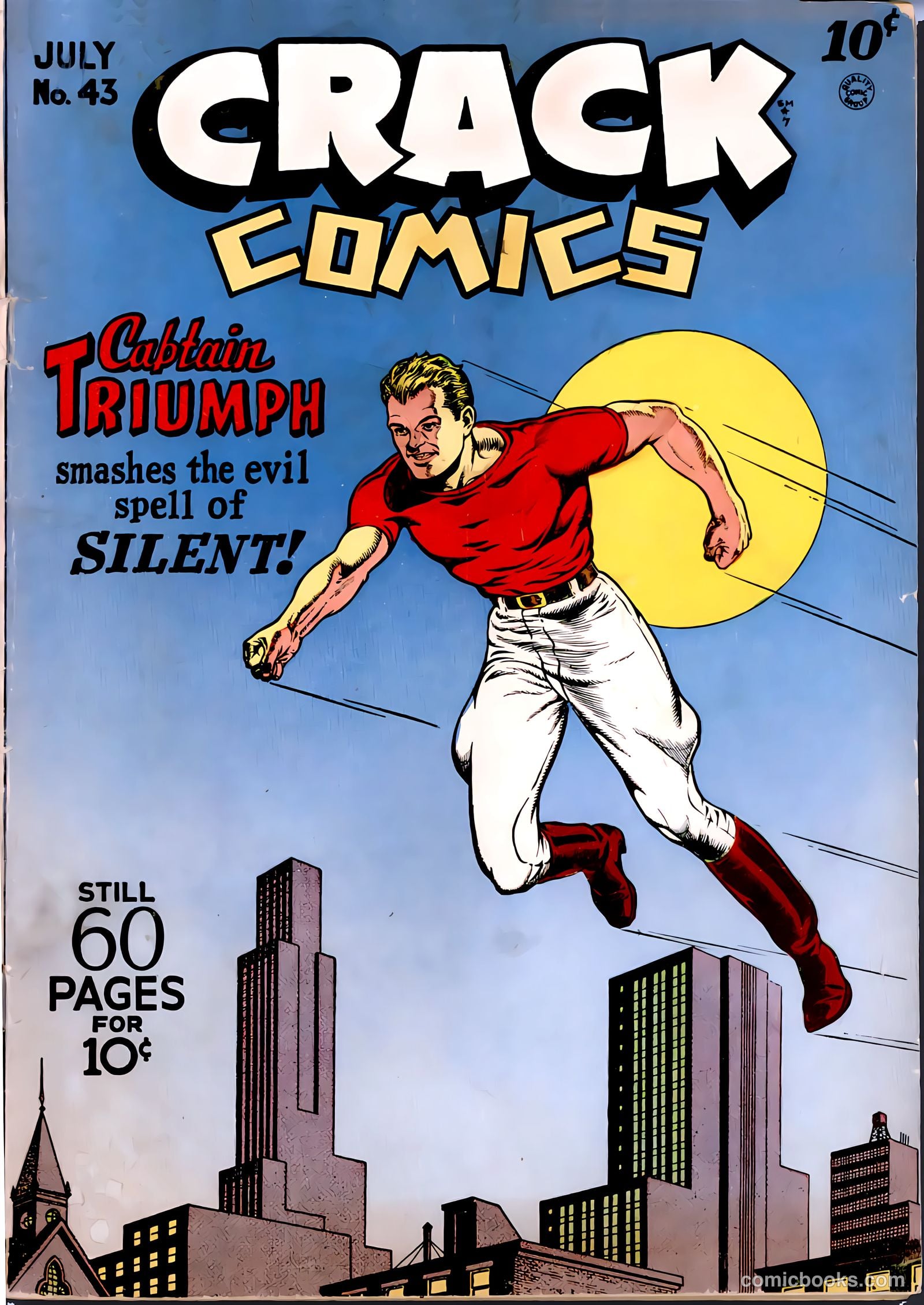 Crack Comics #43 (1946) — page 1